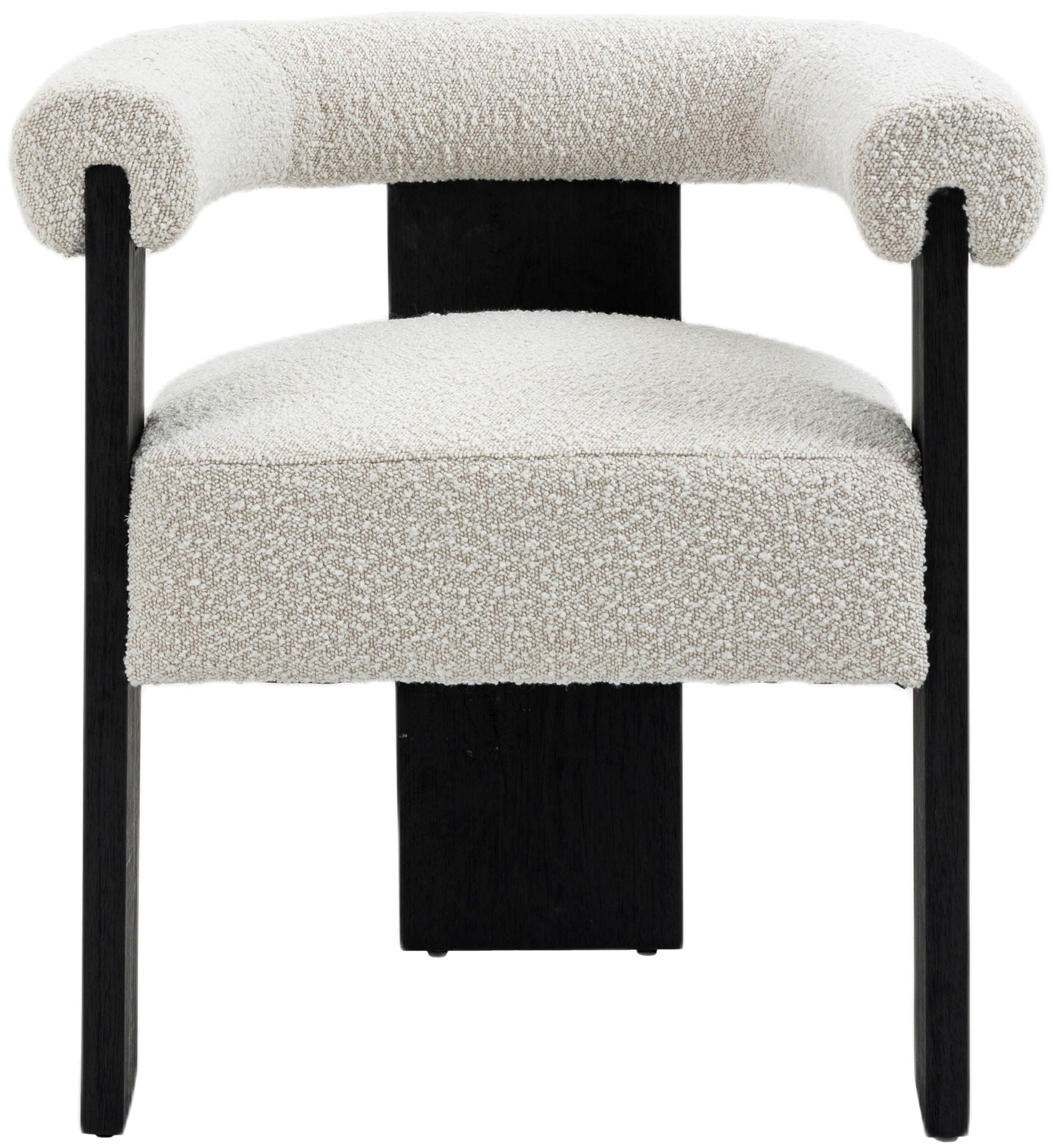 Barrel - Dining Chair - Black Legs