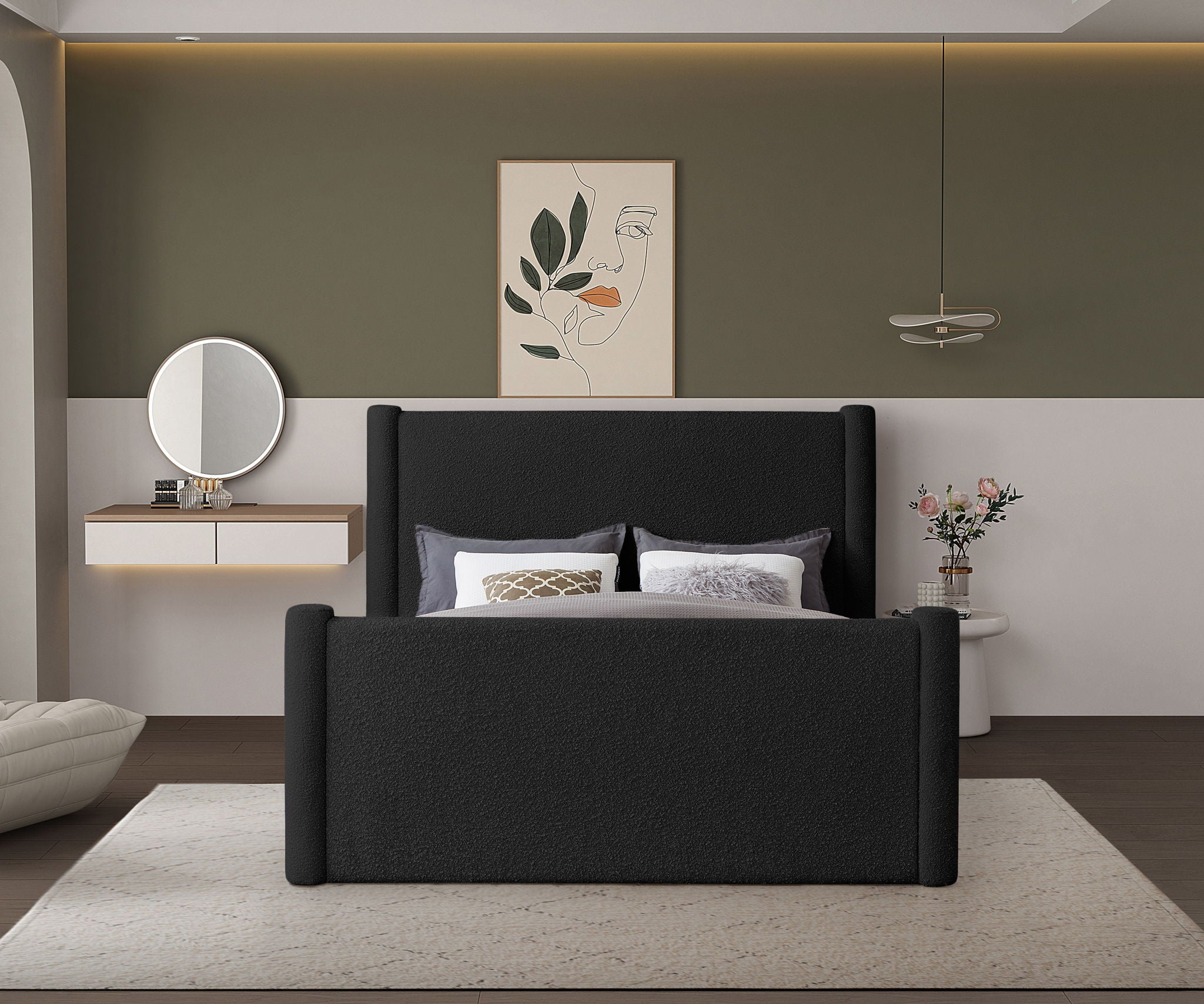 Elias - Boucle Bed