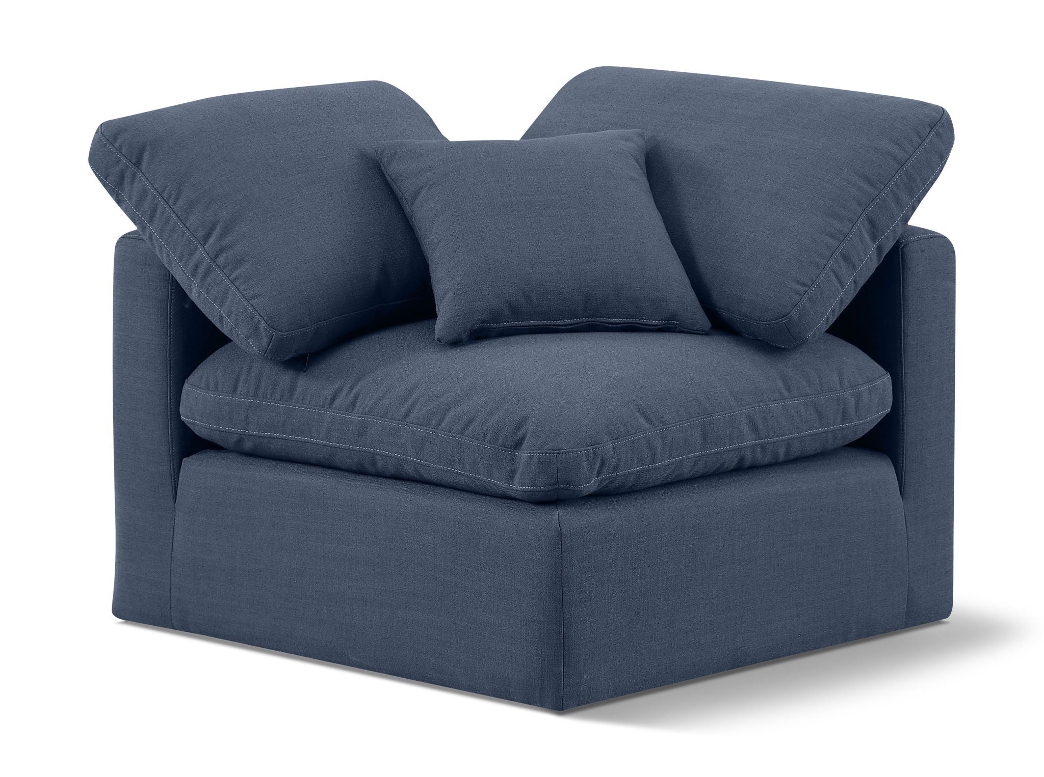 Indulge - Linen Corner Chair