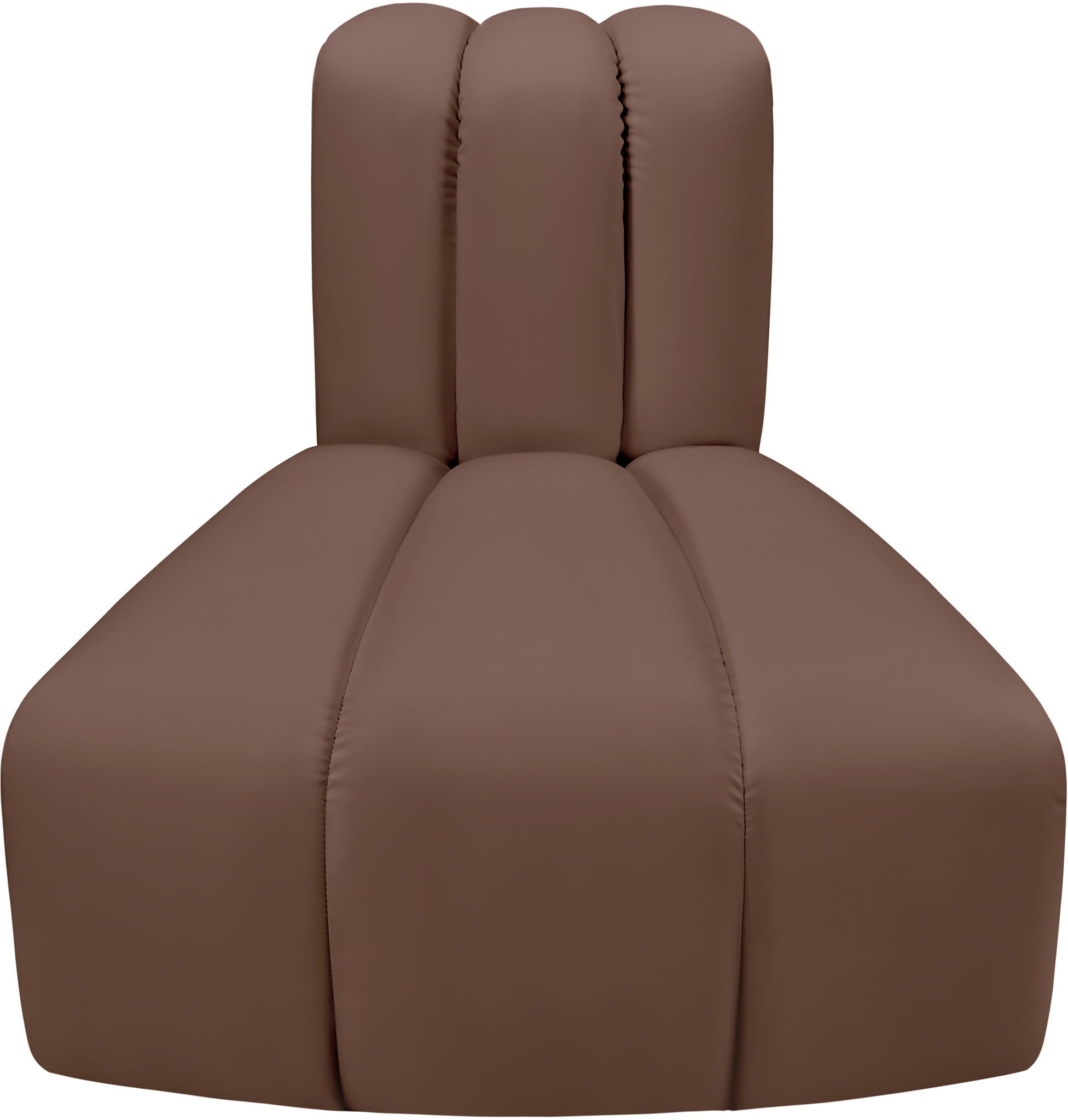 Arc - Faux Leather Reverse Corner Chair
