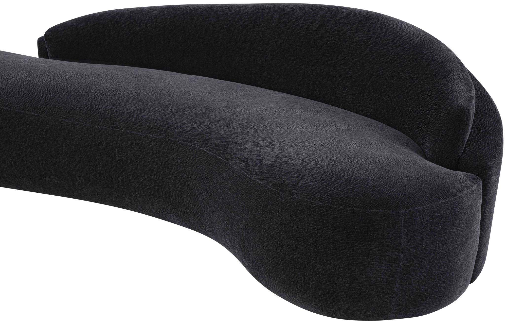 Caspian - Chenille Fabric Upholstered Loveseat