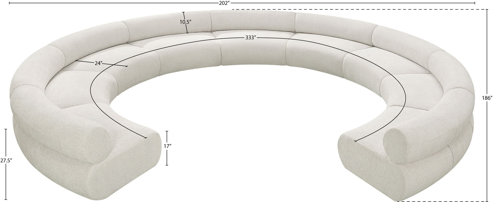 Bale - 9 Piece Modular Sofa