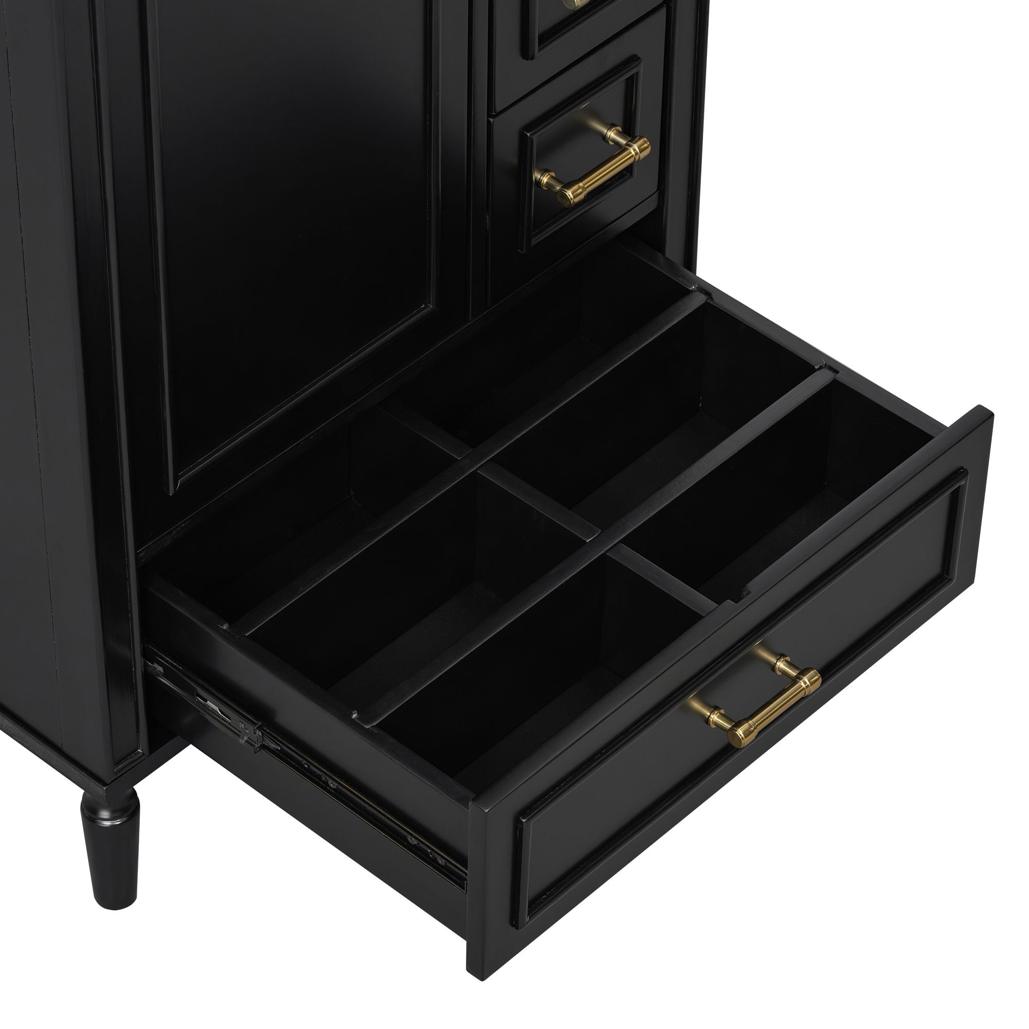 Traditional Bathroom Vanity Set With Soft Close Doors