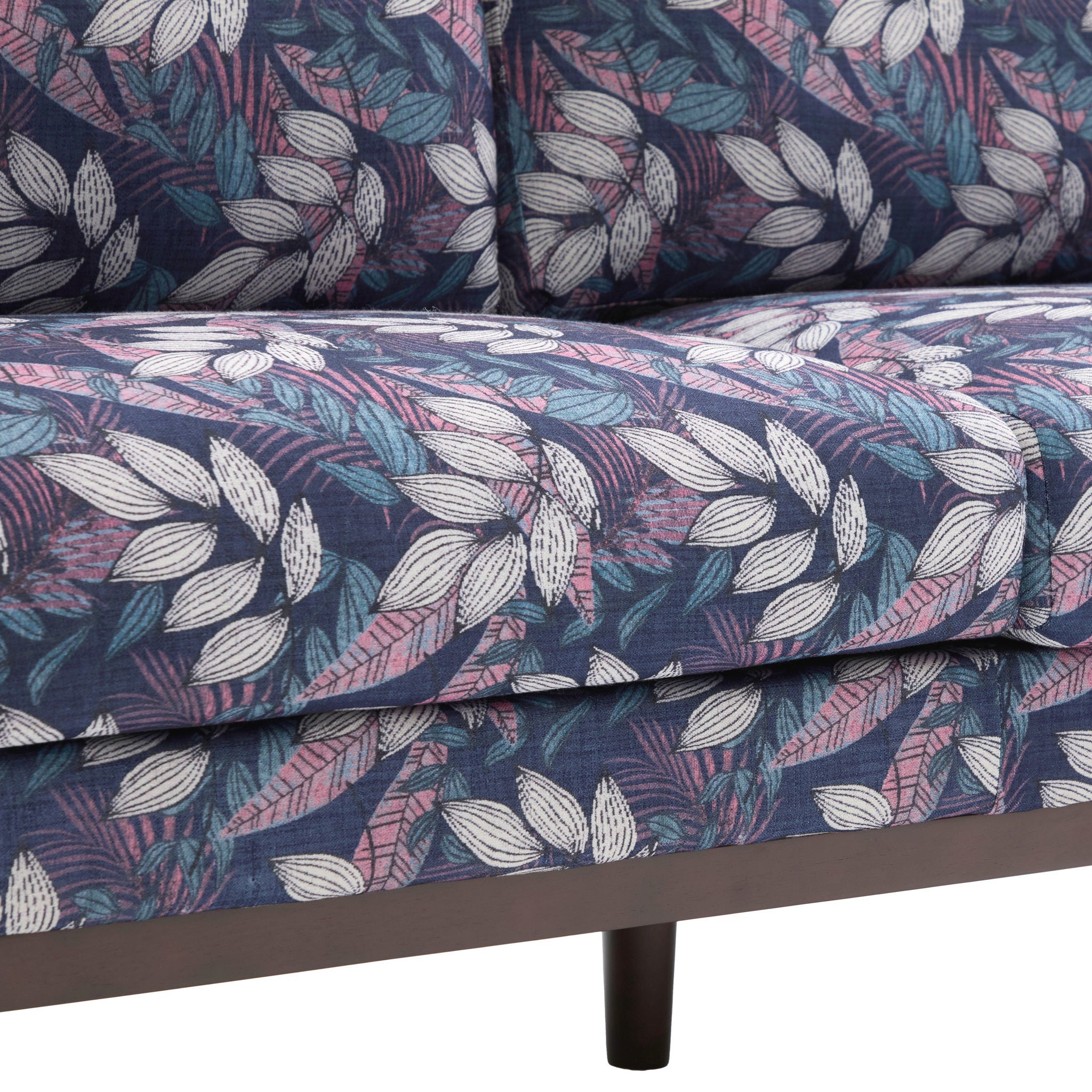 2 Seater Loveseat Sofa With Spacious Seating Area