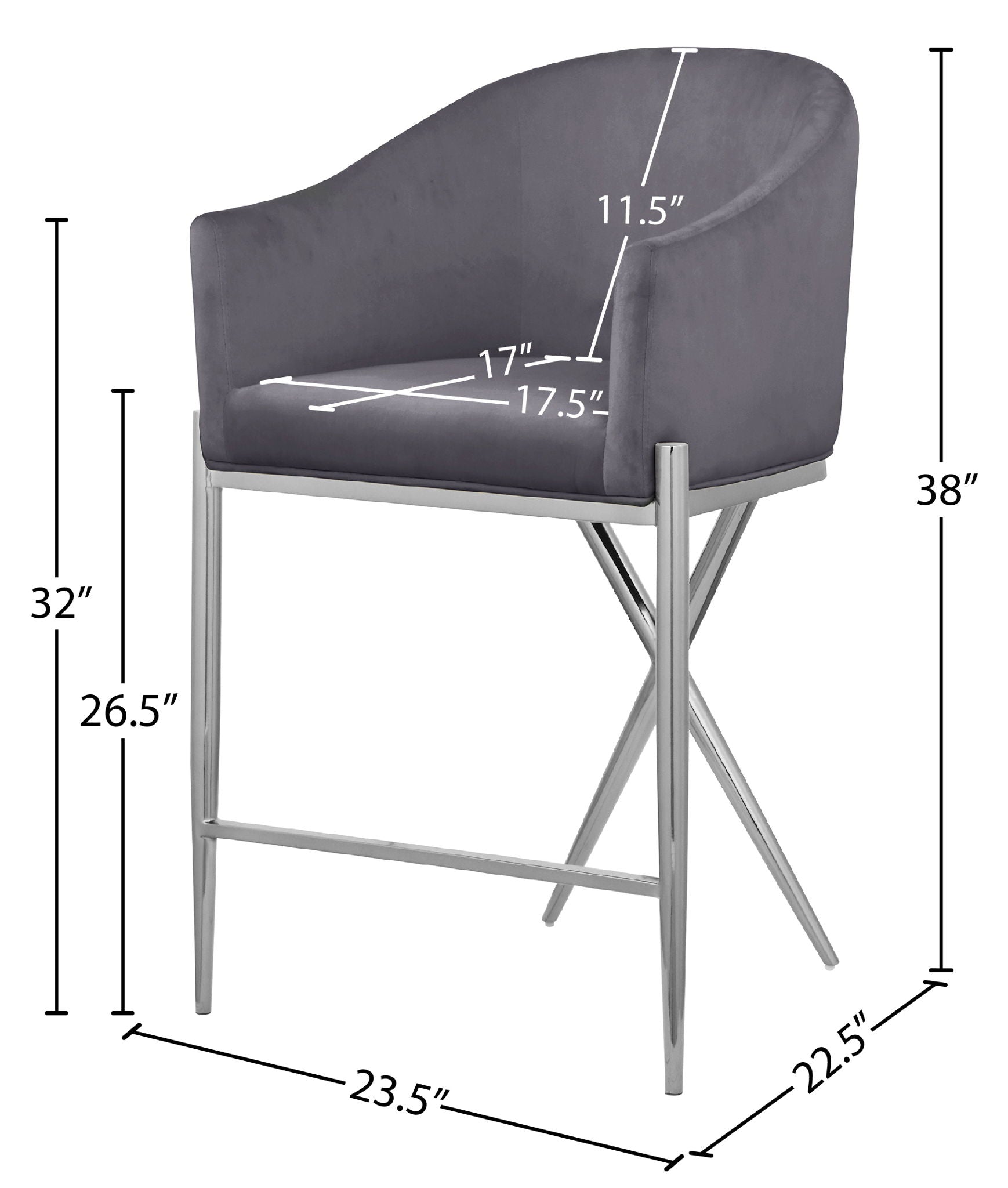 Xavier - Counter Stool