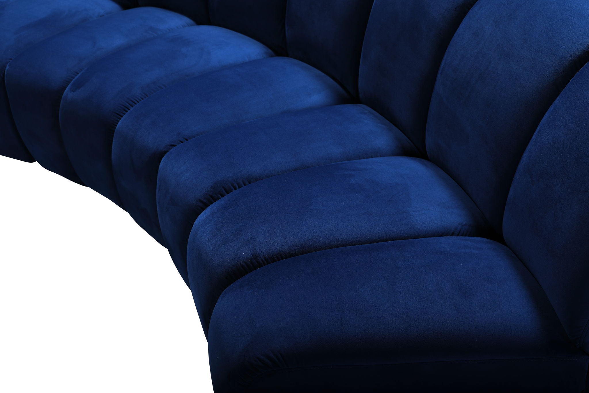 Infinity - 5 Piece Velvet Modular Sectional