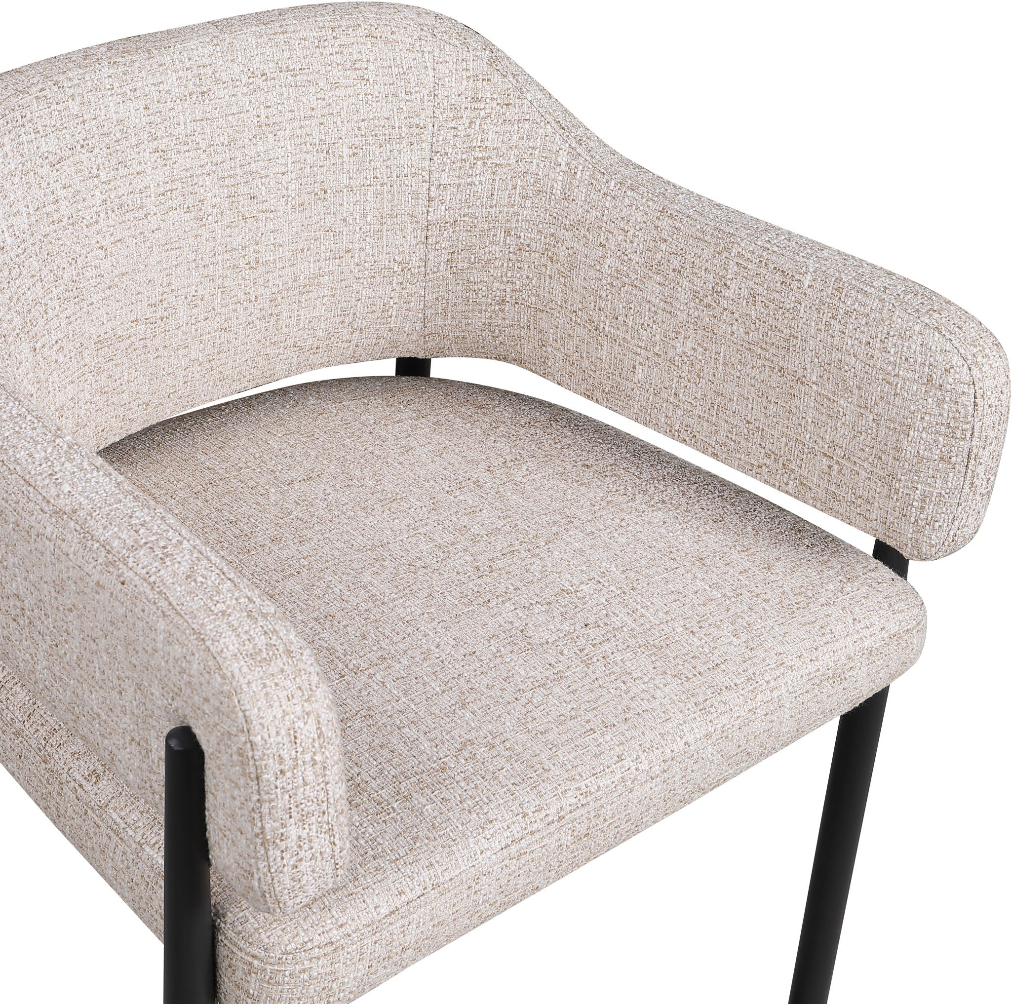 Dame - Fabric Upholstered Dining Chair (Set of 2)