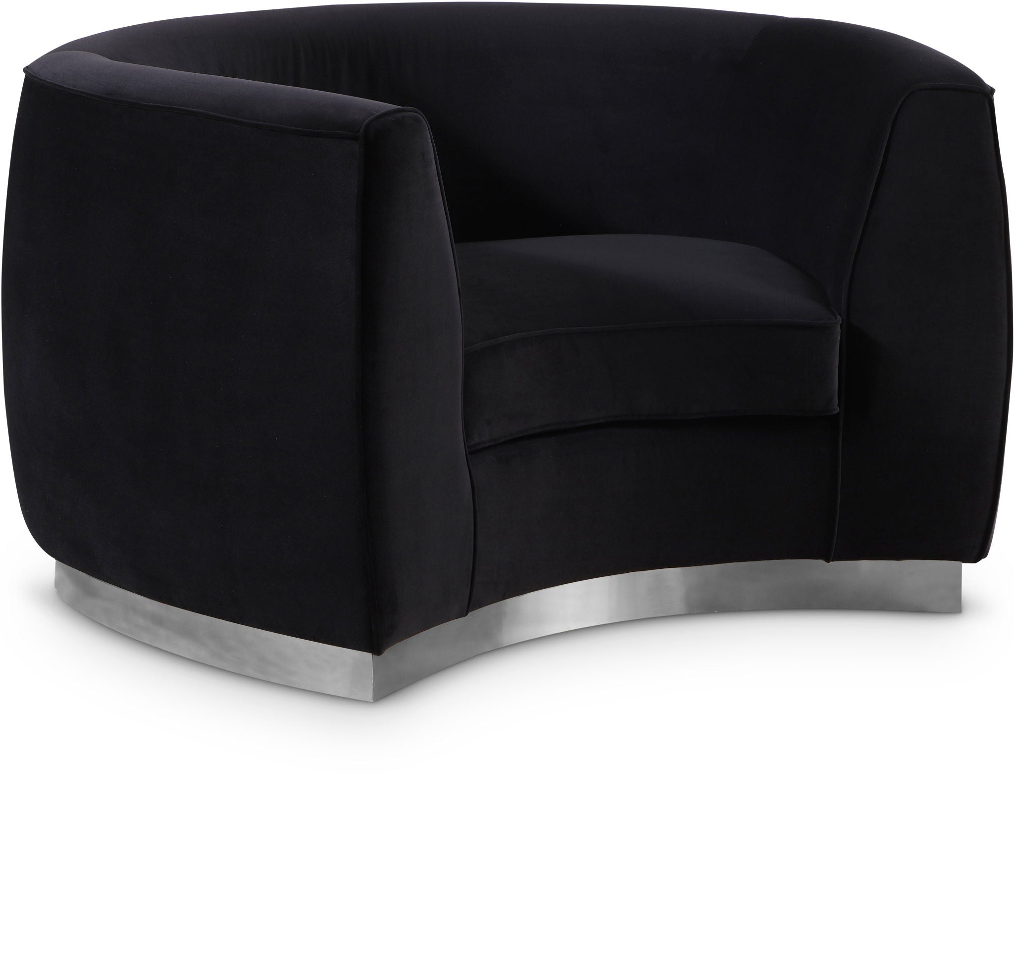 Julian - Chair with Chrome Base