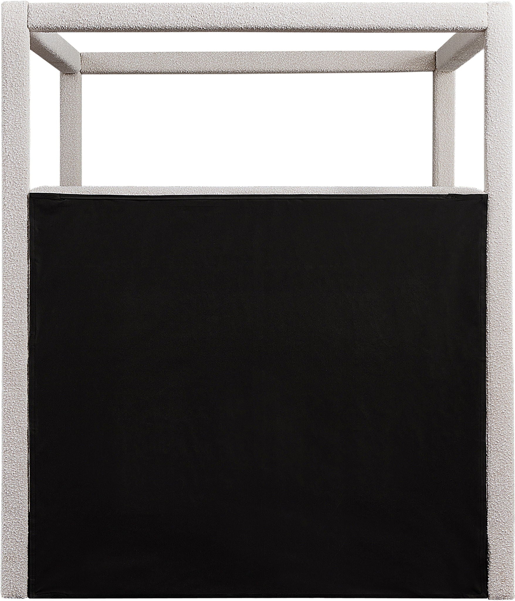 Eden - Boucle Fabric Upholstered Bed