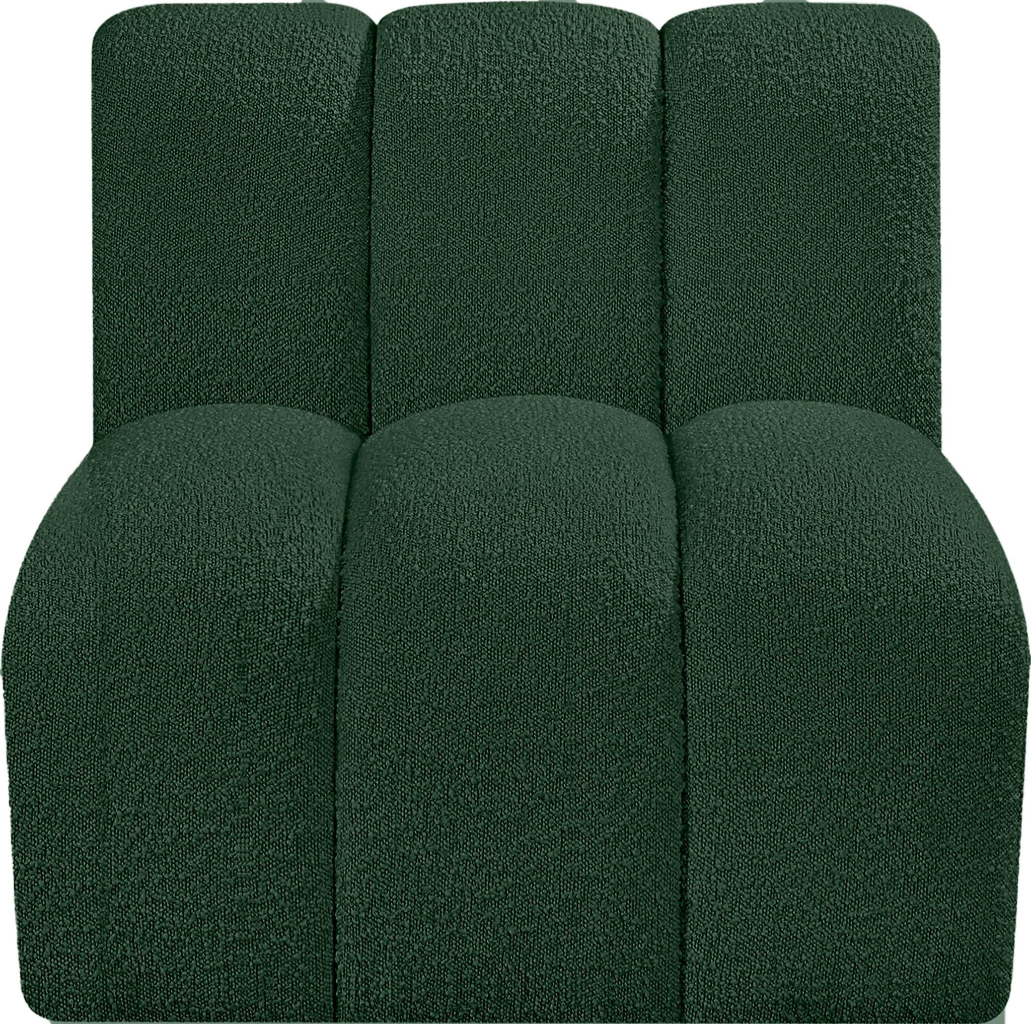 Arc - Boucle Fabric Straight Chair