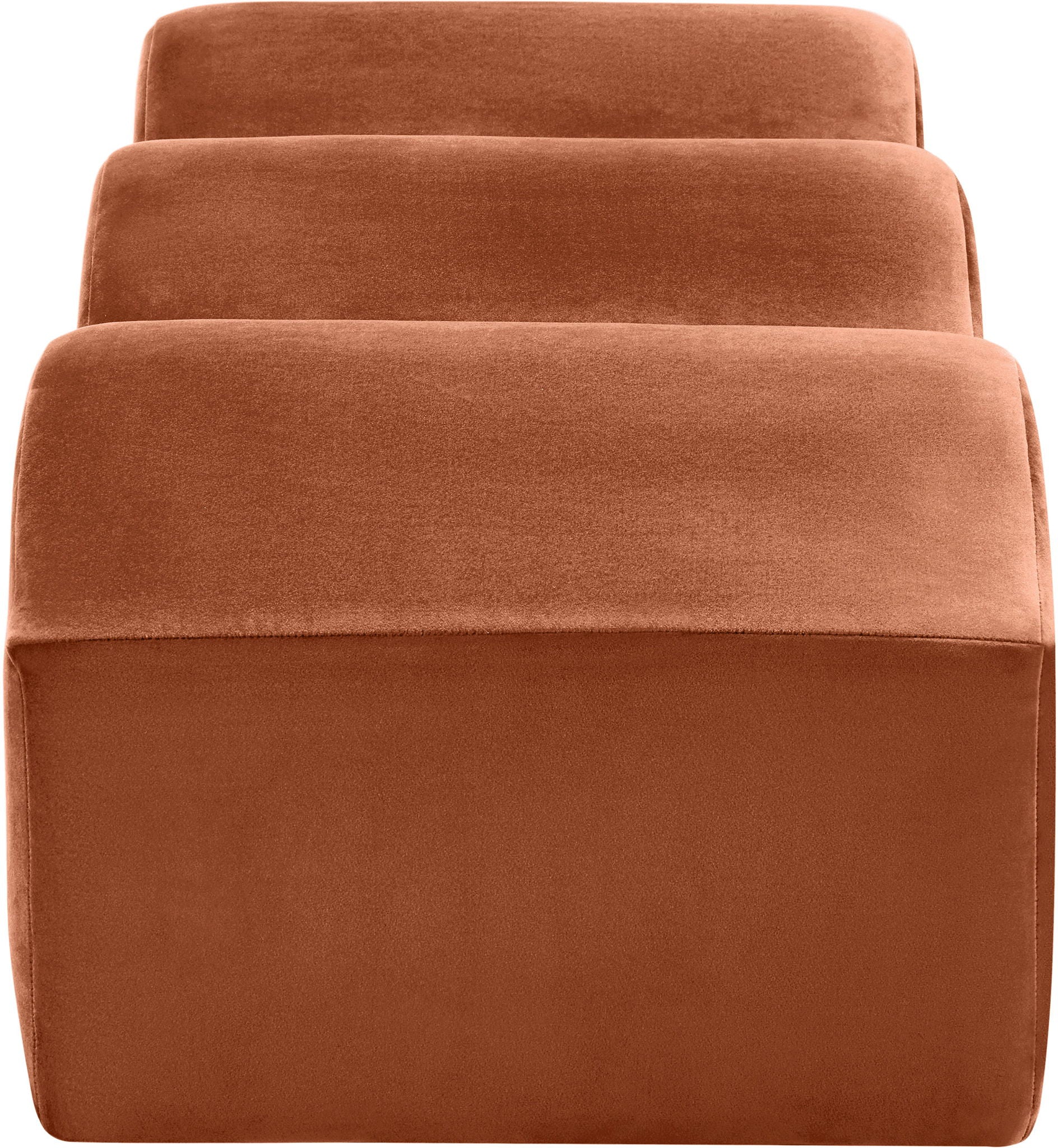Wave - Velvet Bench