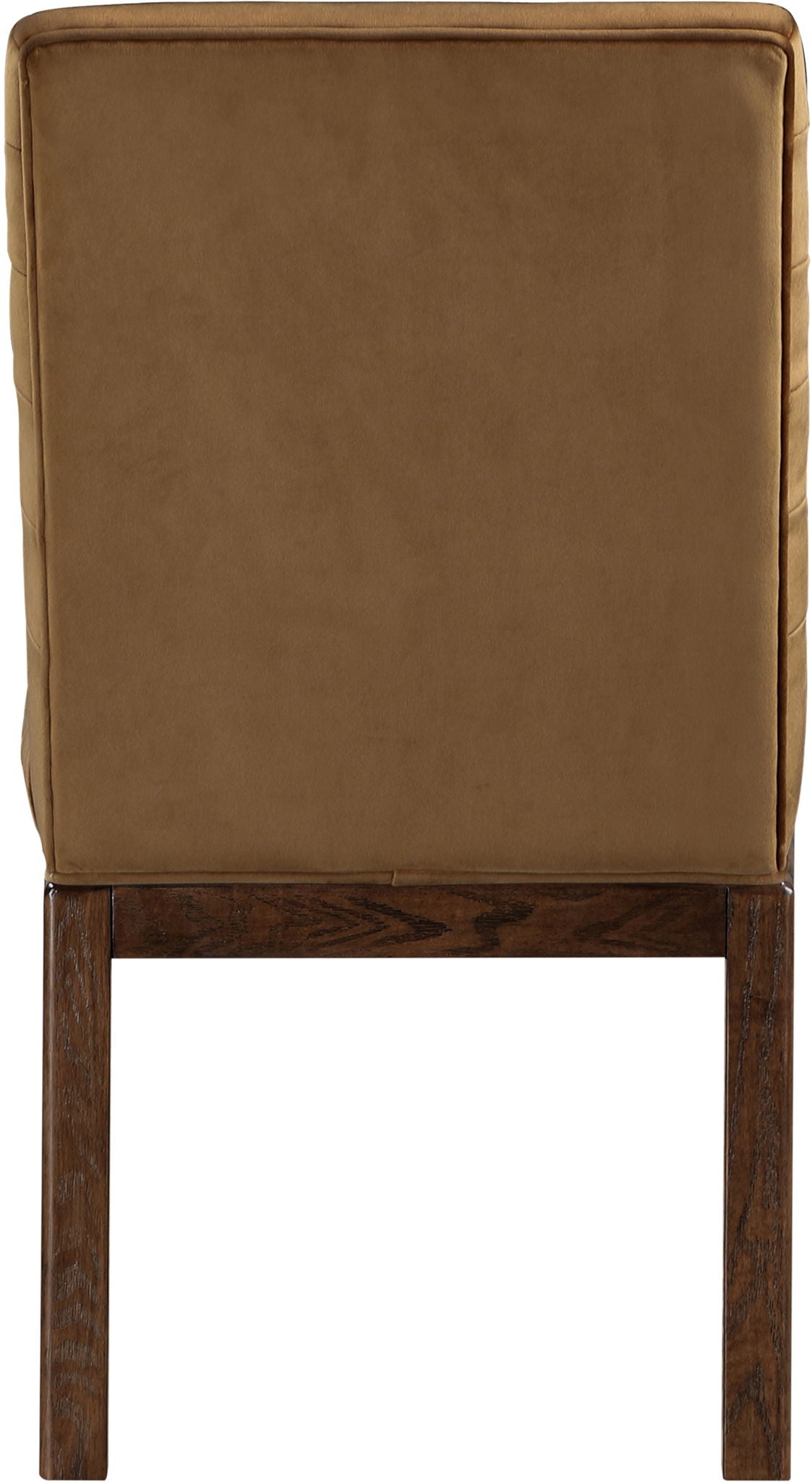 Evelyn - Dining Chair With Brown Legs - Saddle