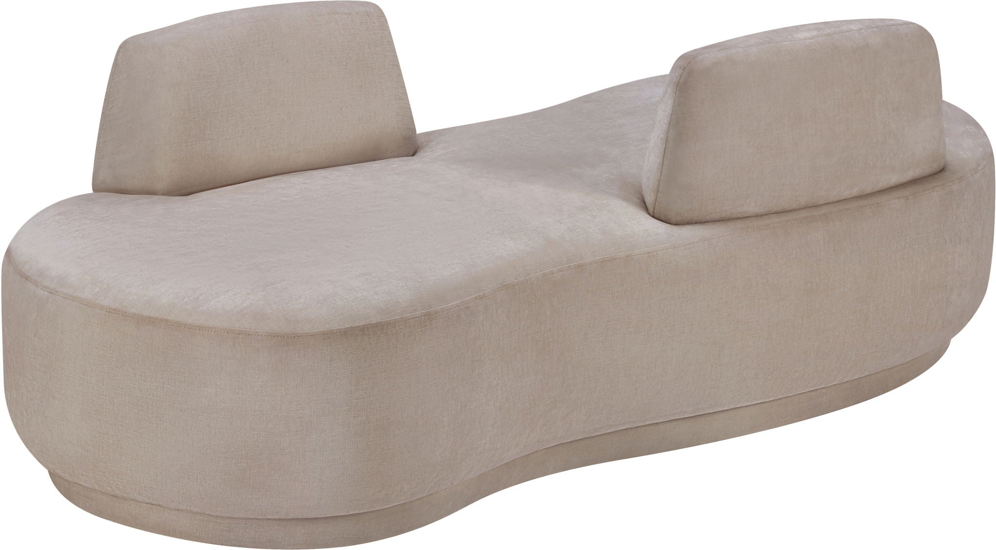 Argyle - Chenille Fabric Chaise / Loveseat