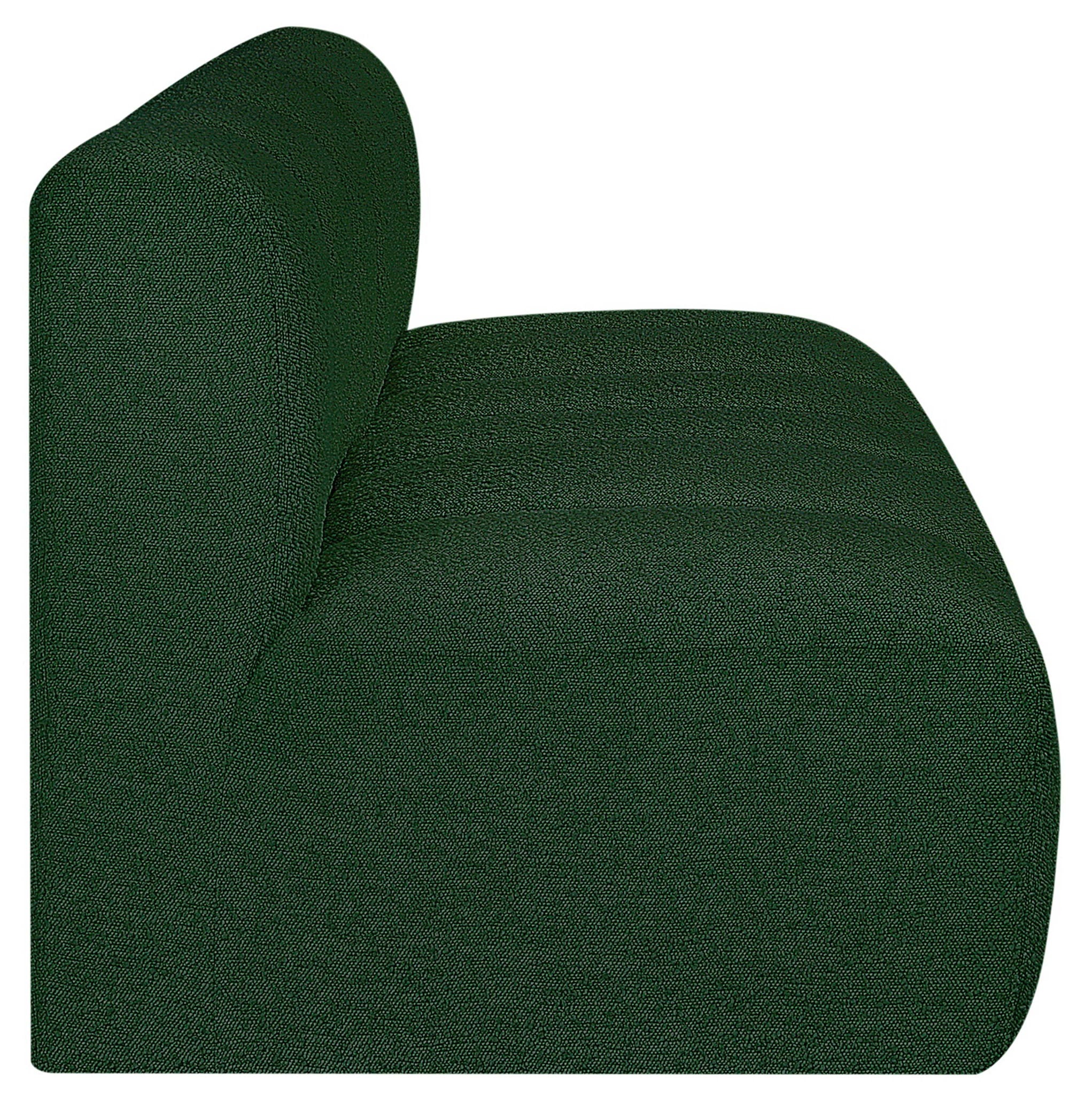Arc - Boucle Fabric 2 Seats Modular Sofa