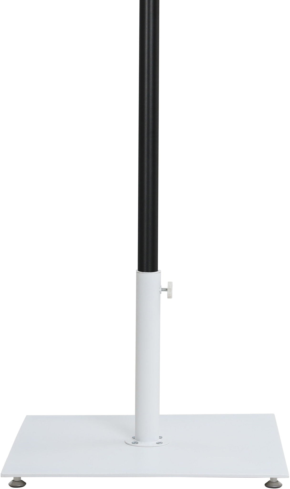 Fiji - Aluminum Patio Umbrella With Square White And Black Base