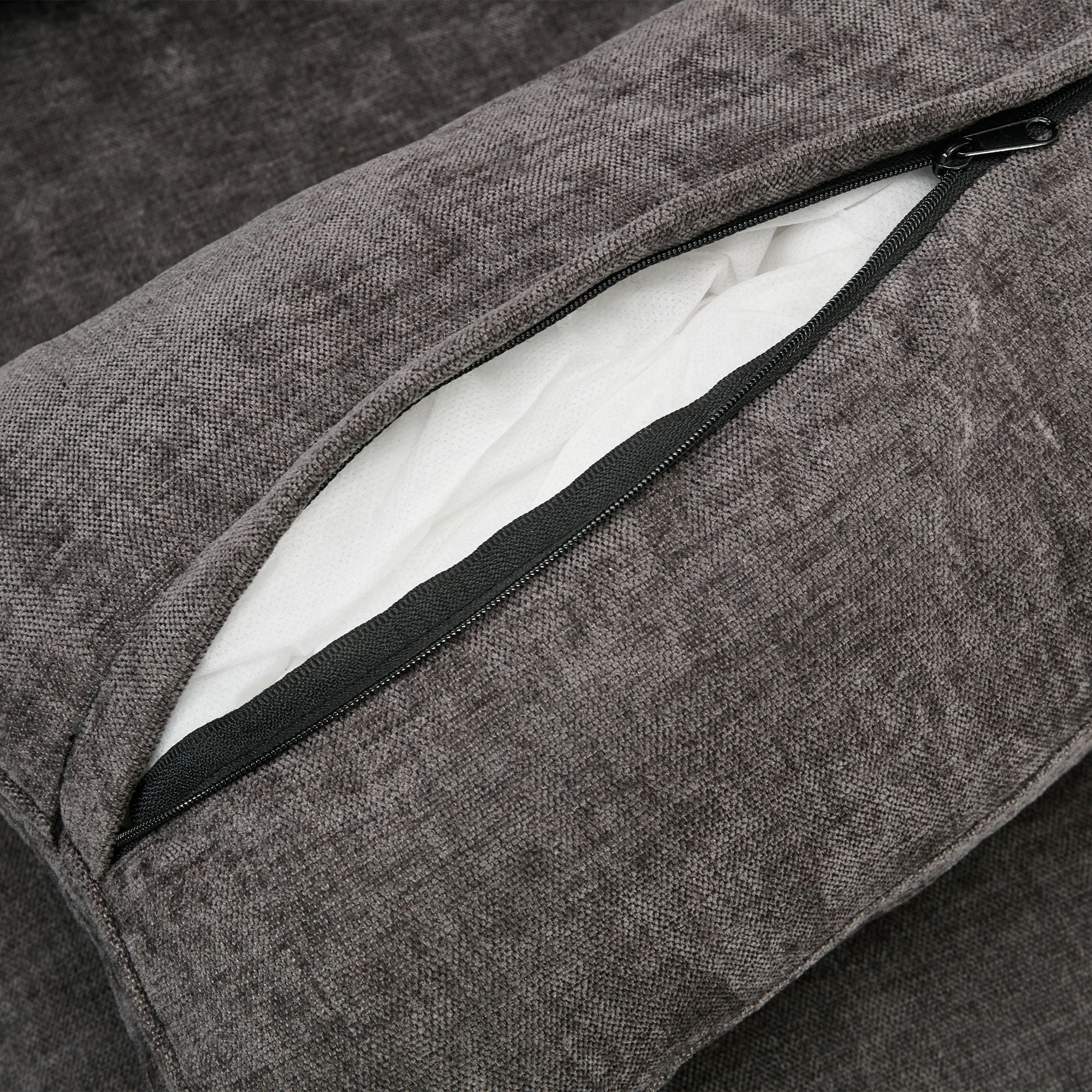 Cozy Upholstered Cushion Armchair For Living Room