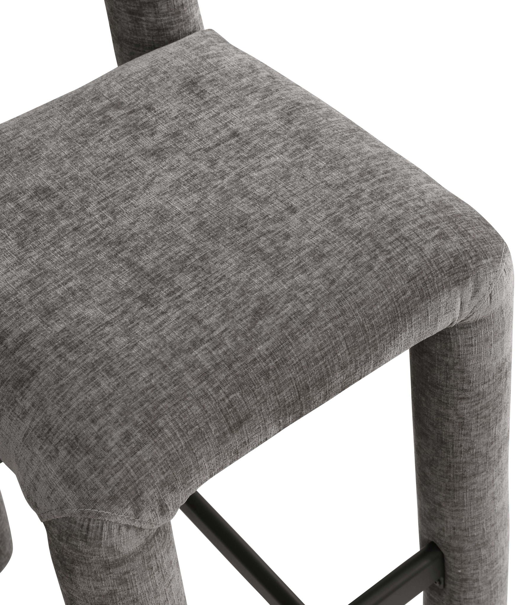 Amari - Chenille Fabric Stool