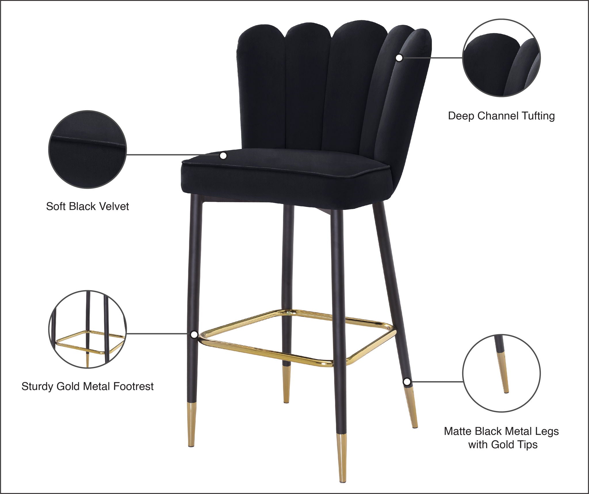 Lily - Stool (Set of 2)