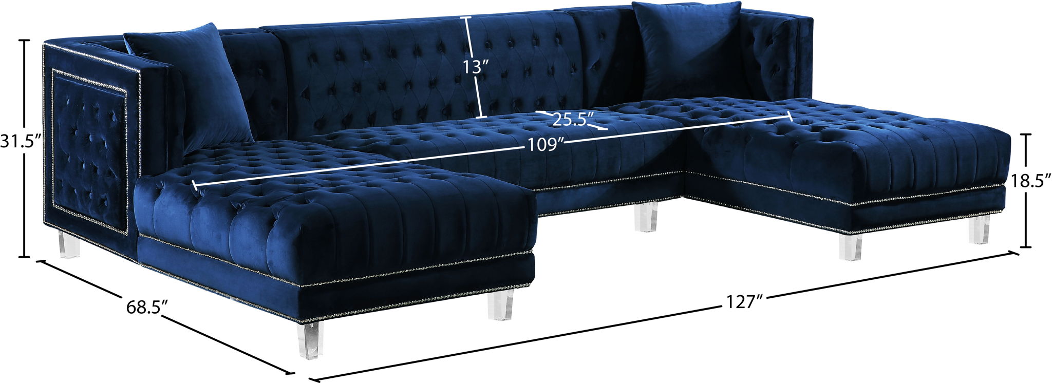 Moda - 3 Piece Sectional