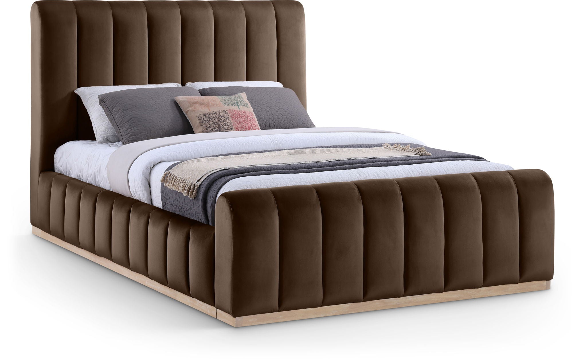 Amara - Velvet Bed