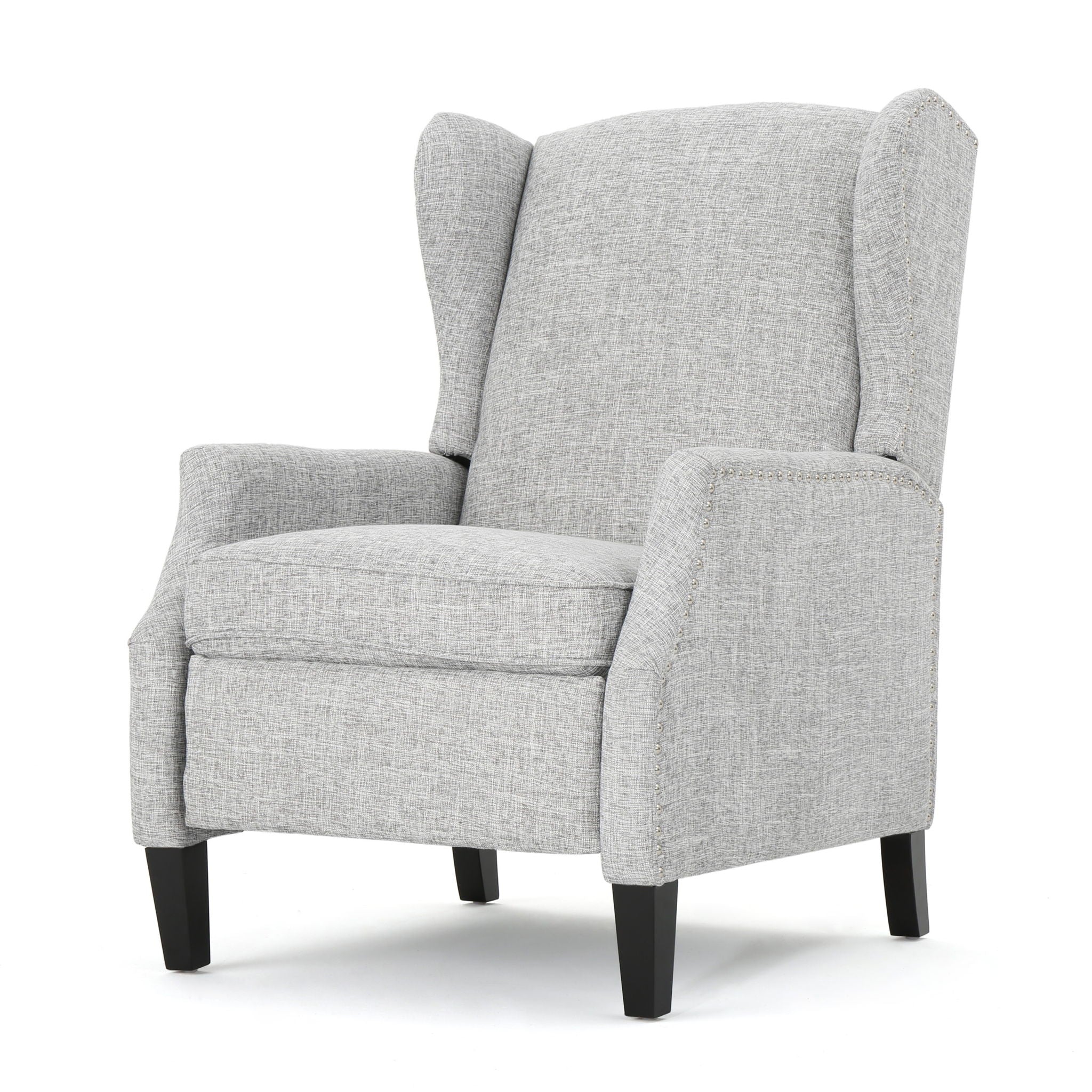 Westeros Wing Back Fabric Upholstered Recliner