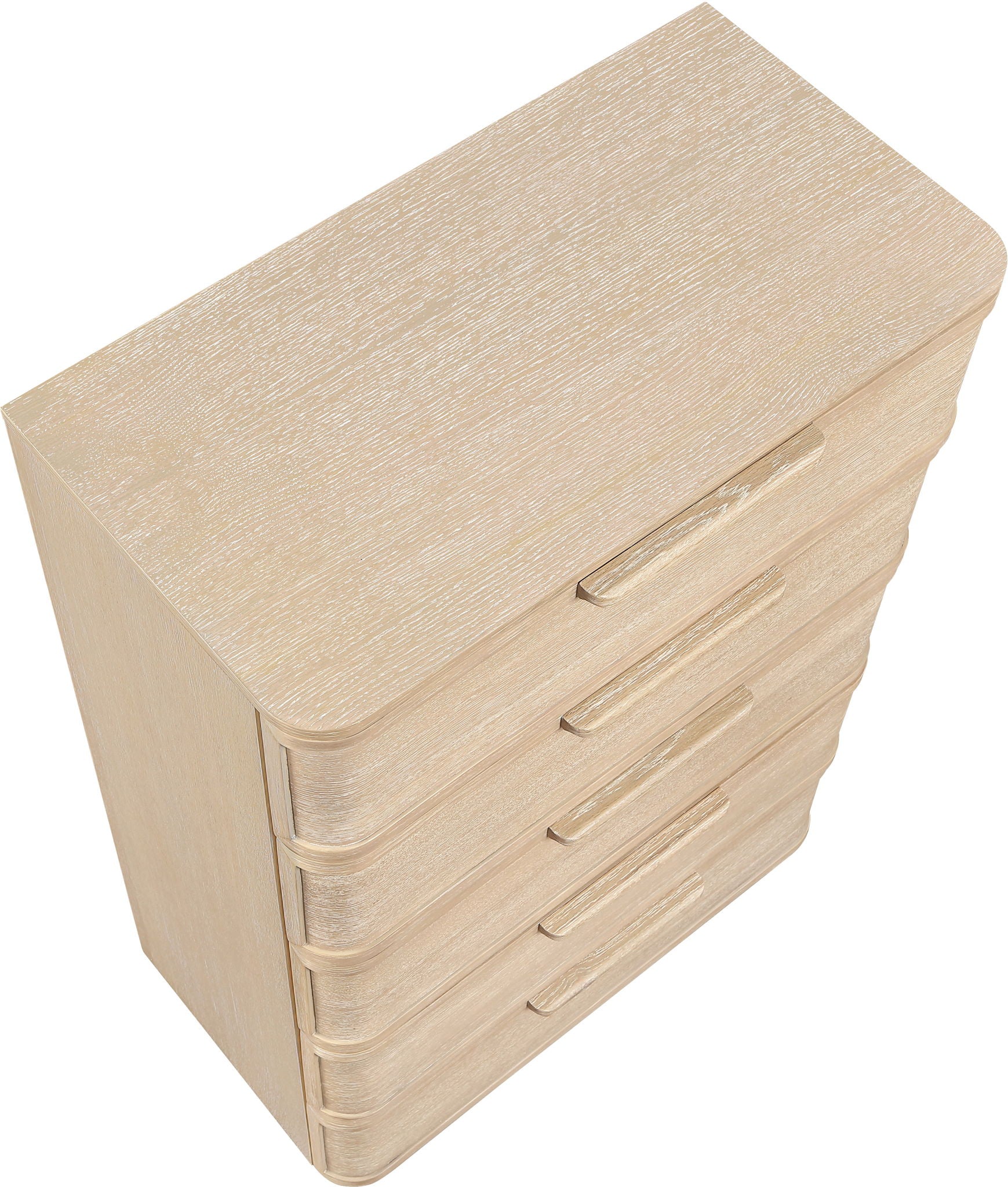 Tiberio - Oak Veneer And Solid Wood Chest