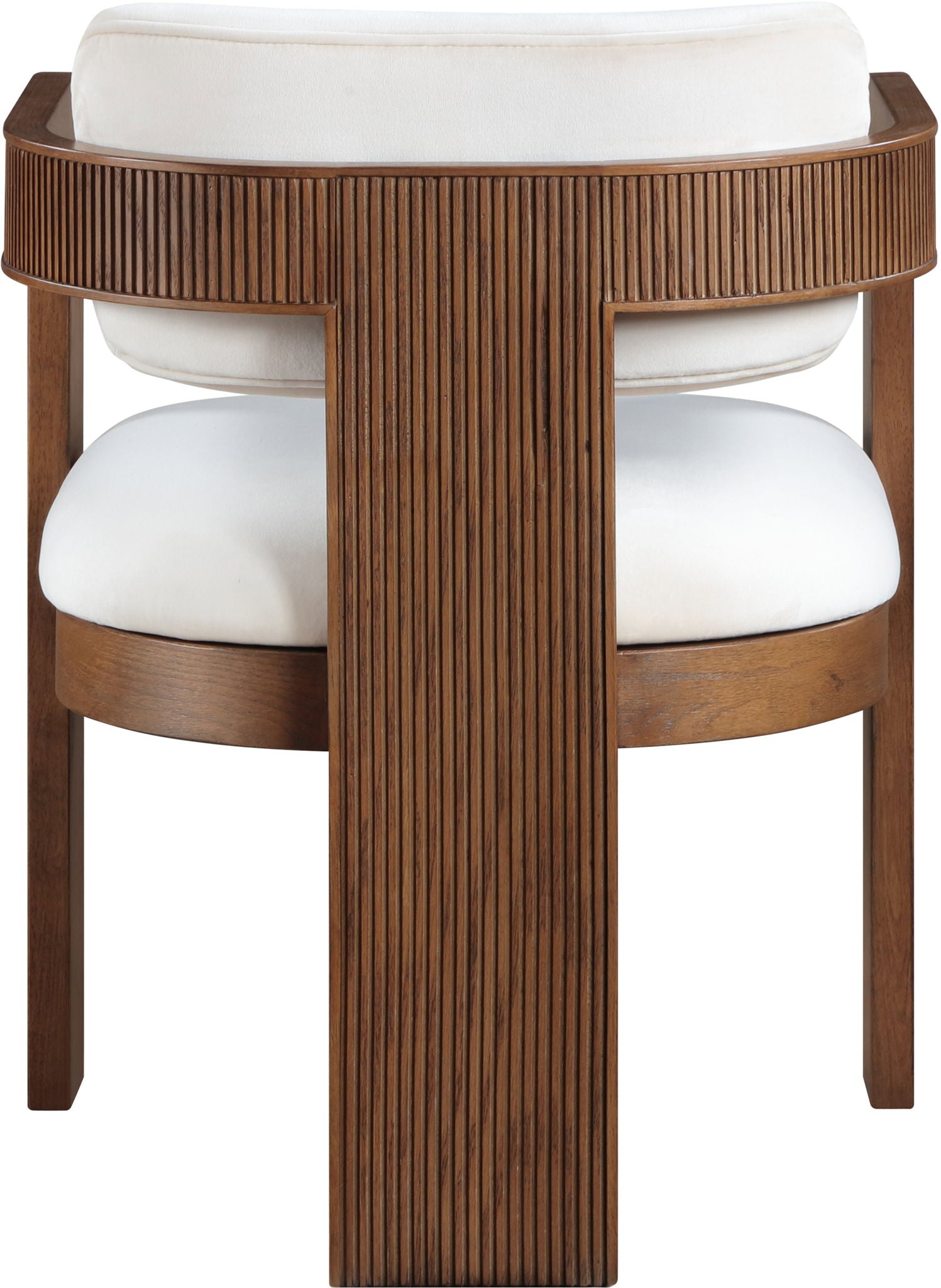Sacha - Velvet Dining Chair With Brown Base (Set of 2)