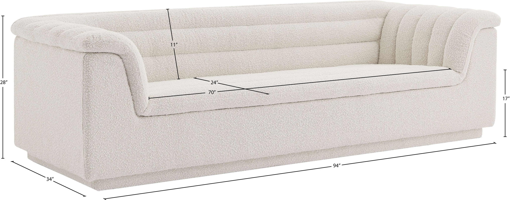 Cascade - Boucle Sofa