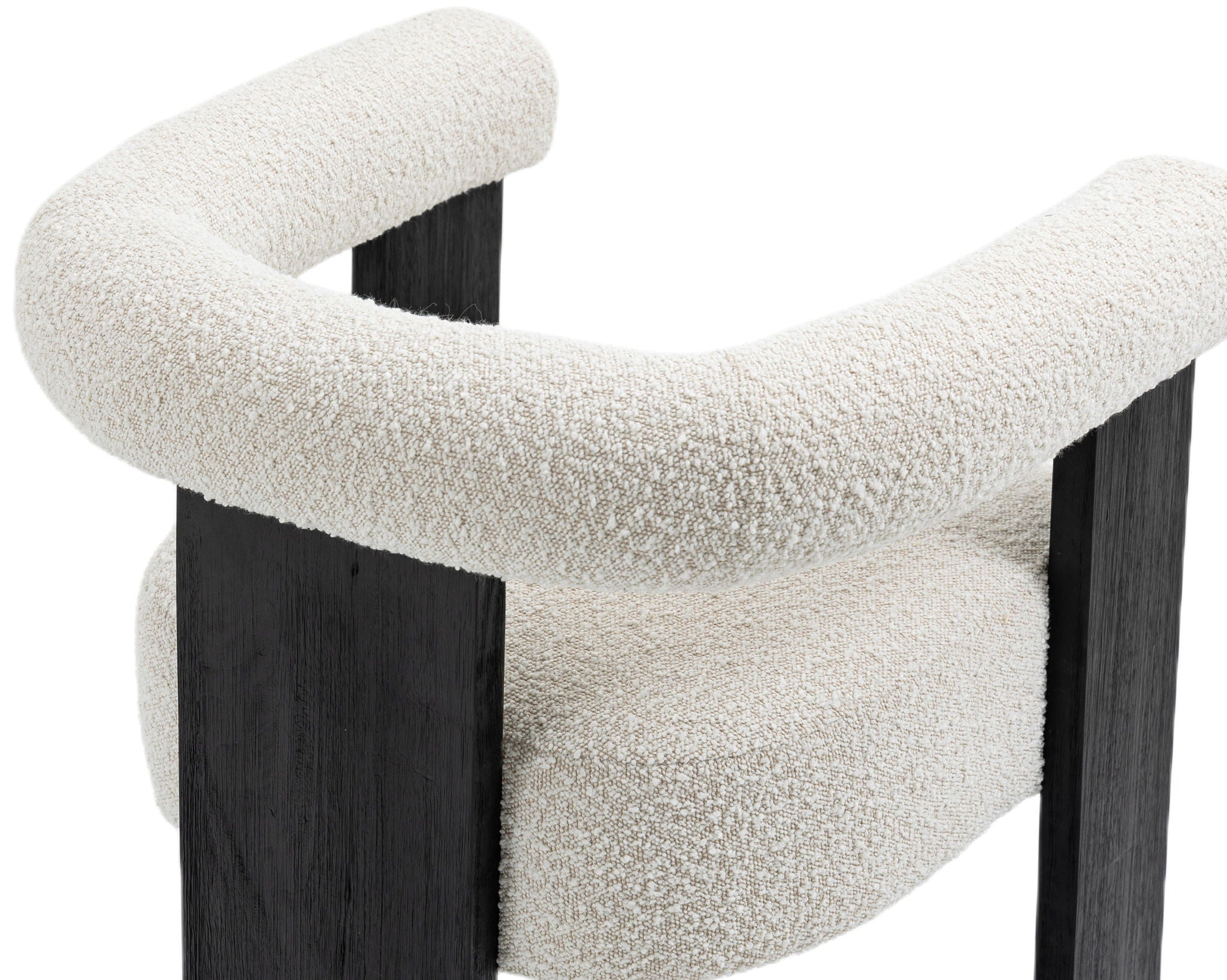 Barrel - Dining Chair - Black Legs