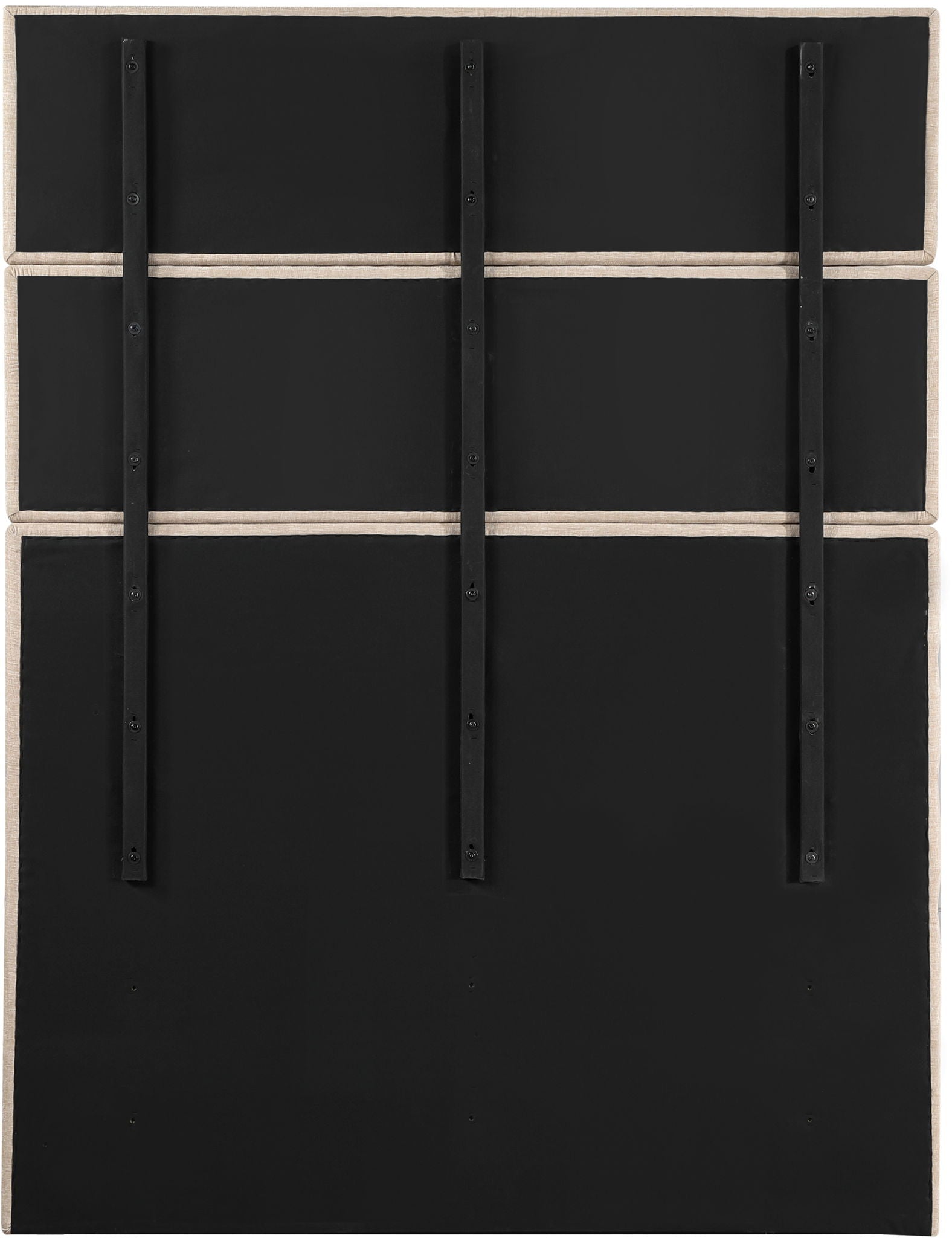 Adam - Chenille Fabric Bed With 89" Headboard