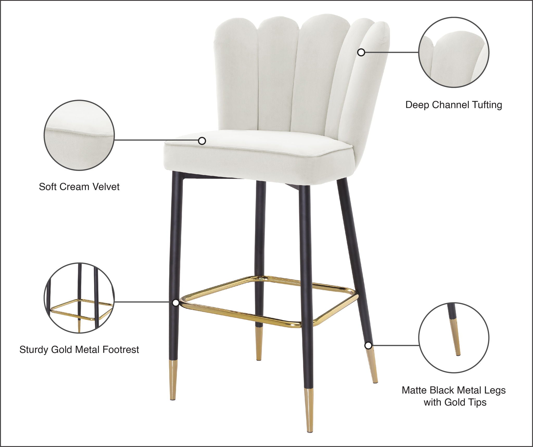 Lily - Stool (Set of 2)