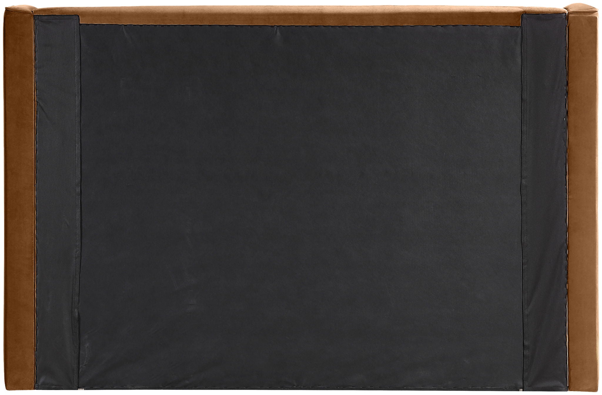 Kendall - Velvet Upholstered Bed - Saddle