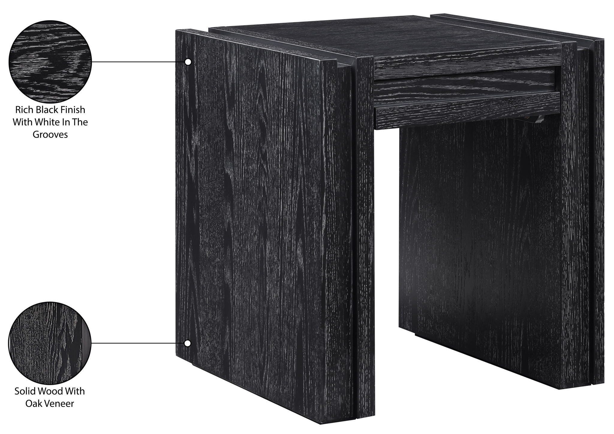 Stanton - Oak Veneer And Solid Wood Table