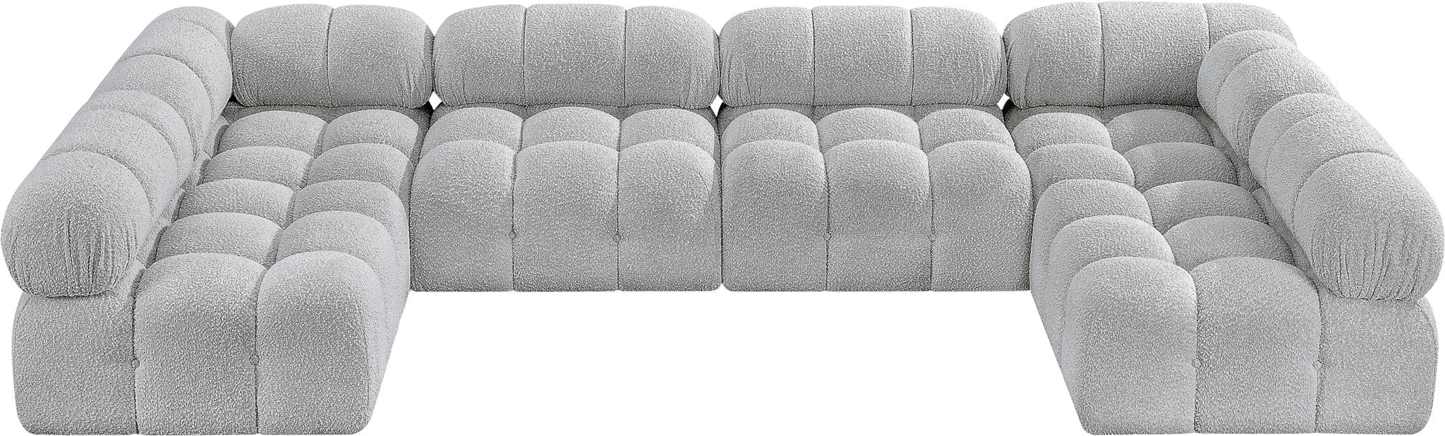 Ames - 6 Piece Fabric Modular Sectional
