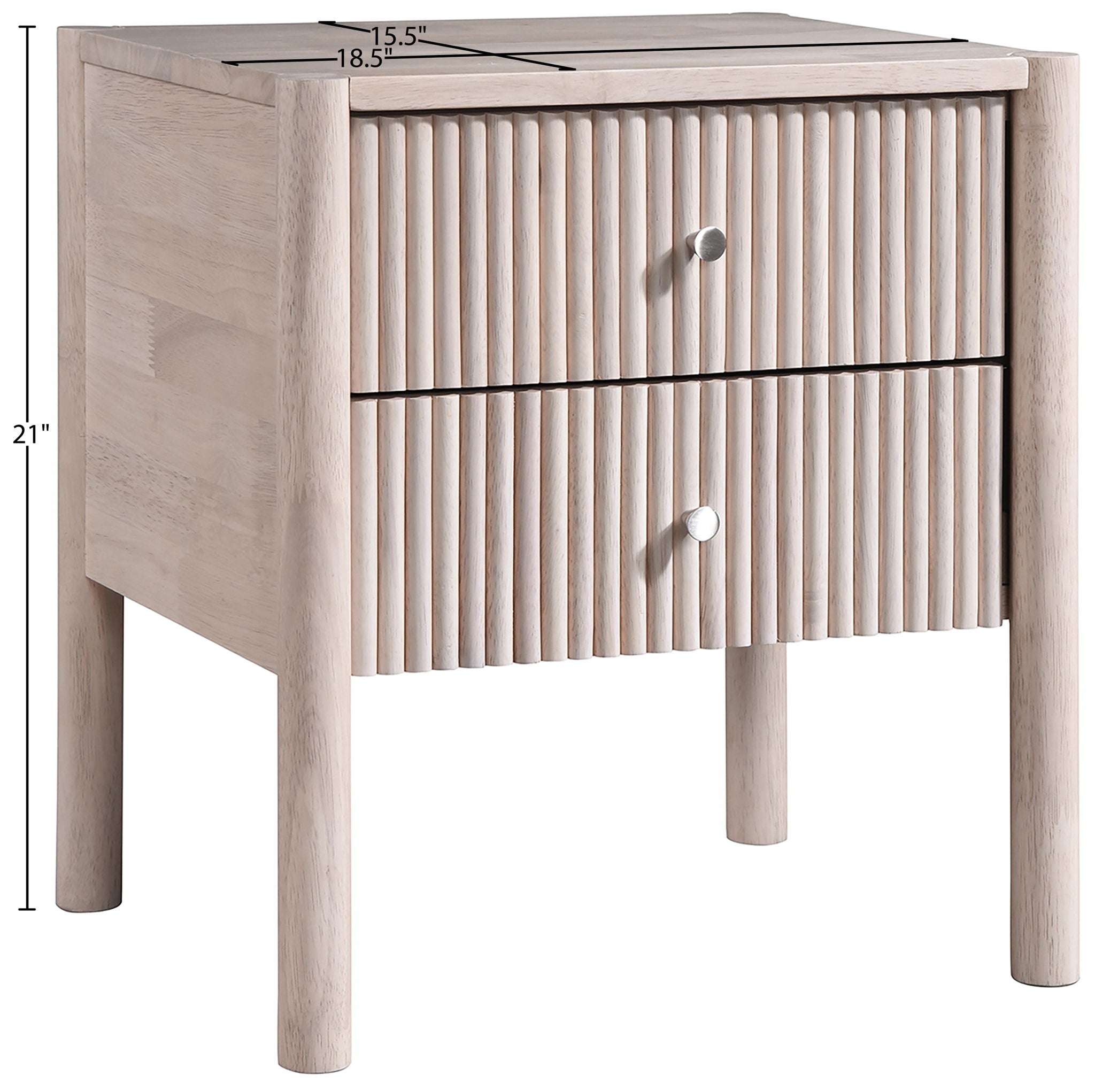 Kivo - Solid Wood Nightstand