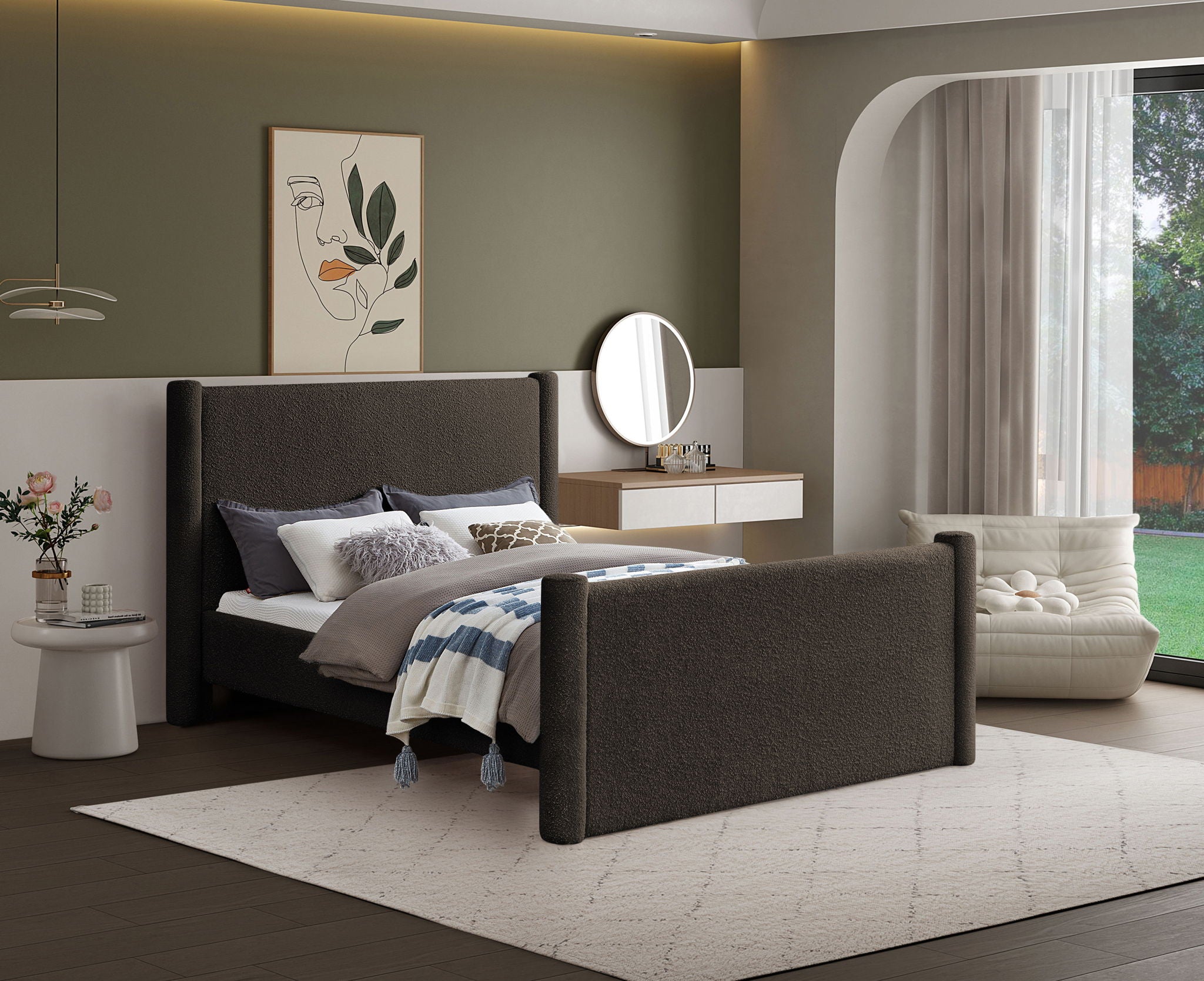 Elias - Boucle Bed