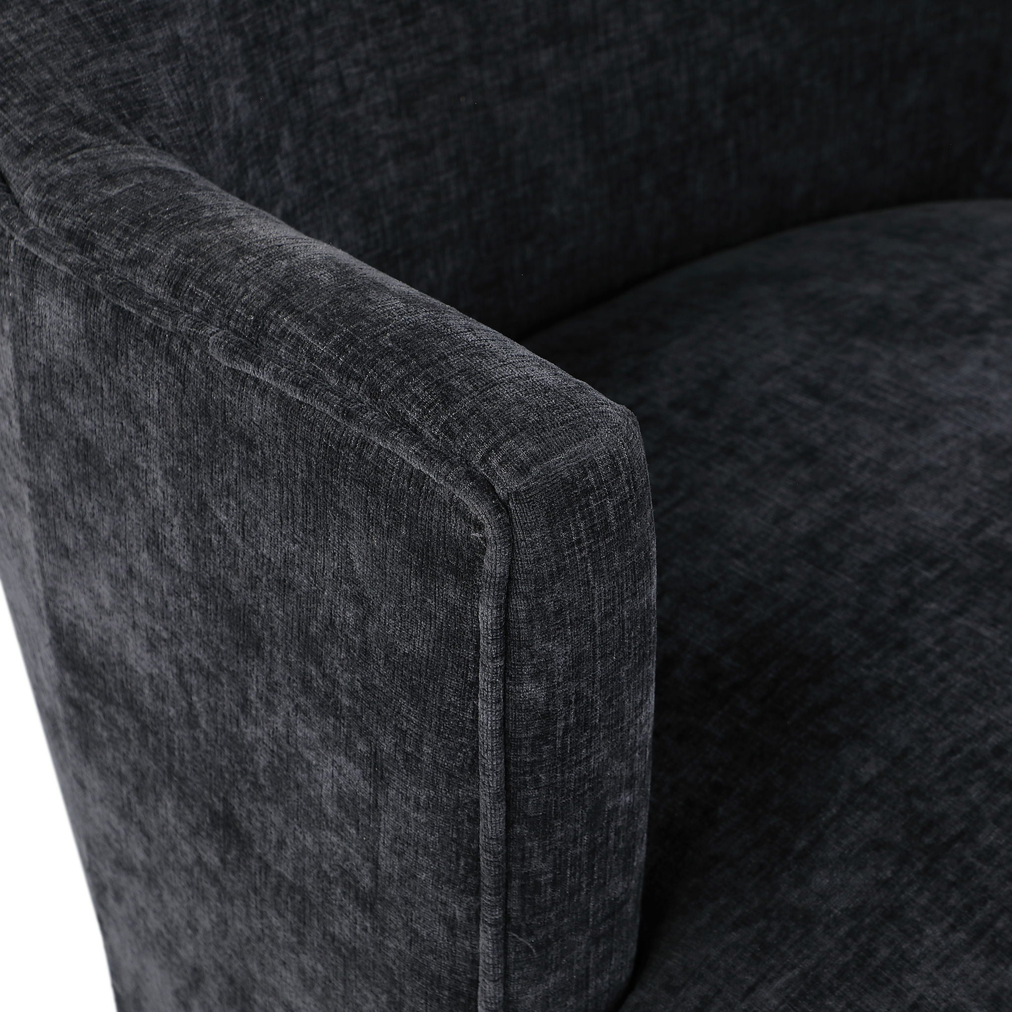 Clarita - Chenille Swivel Accent Chair