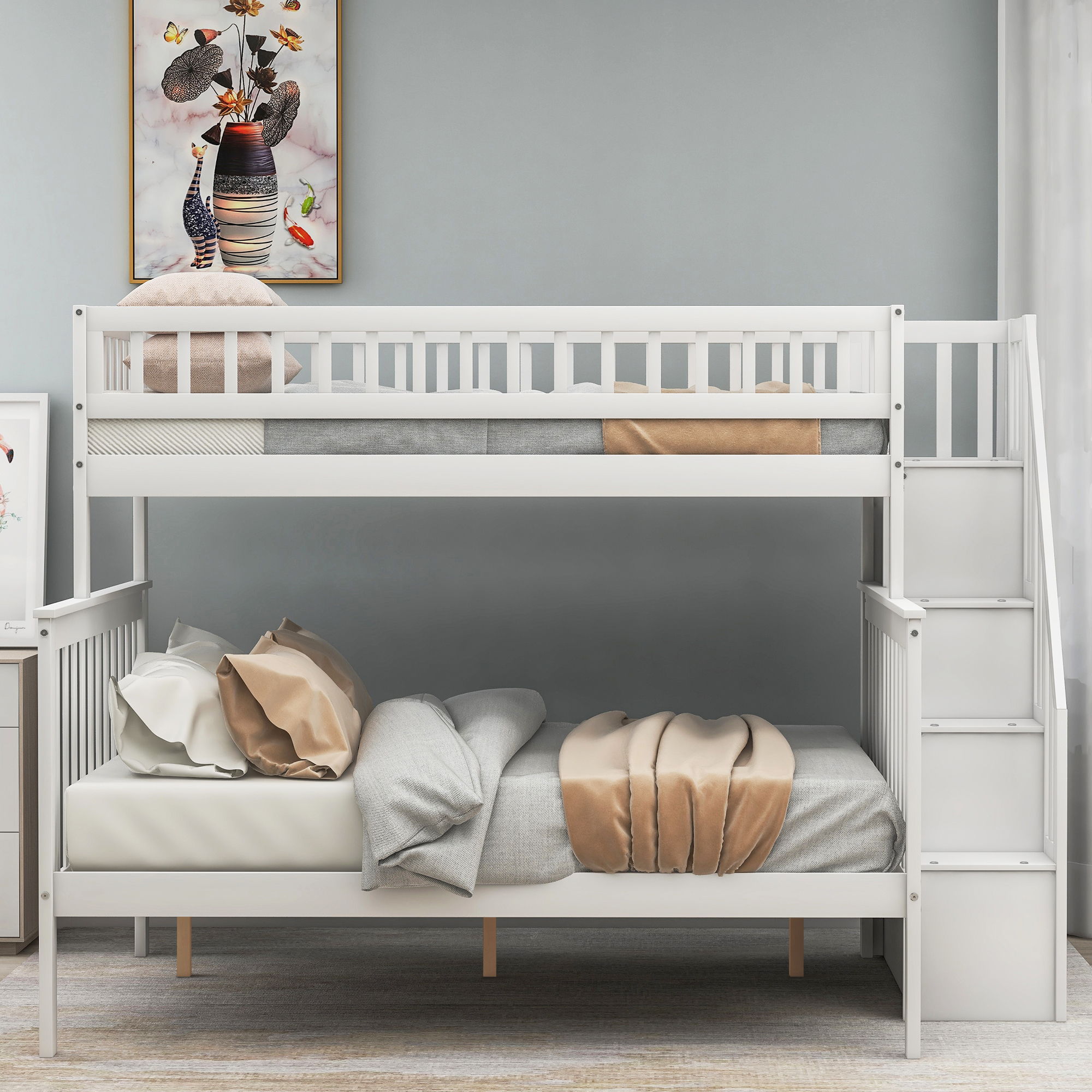 Bunk Bed With Staircase