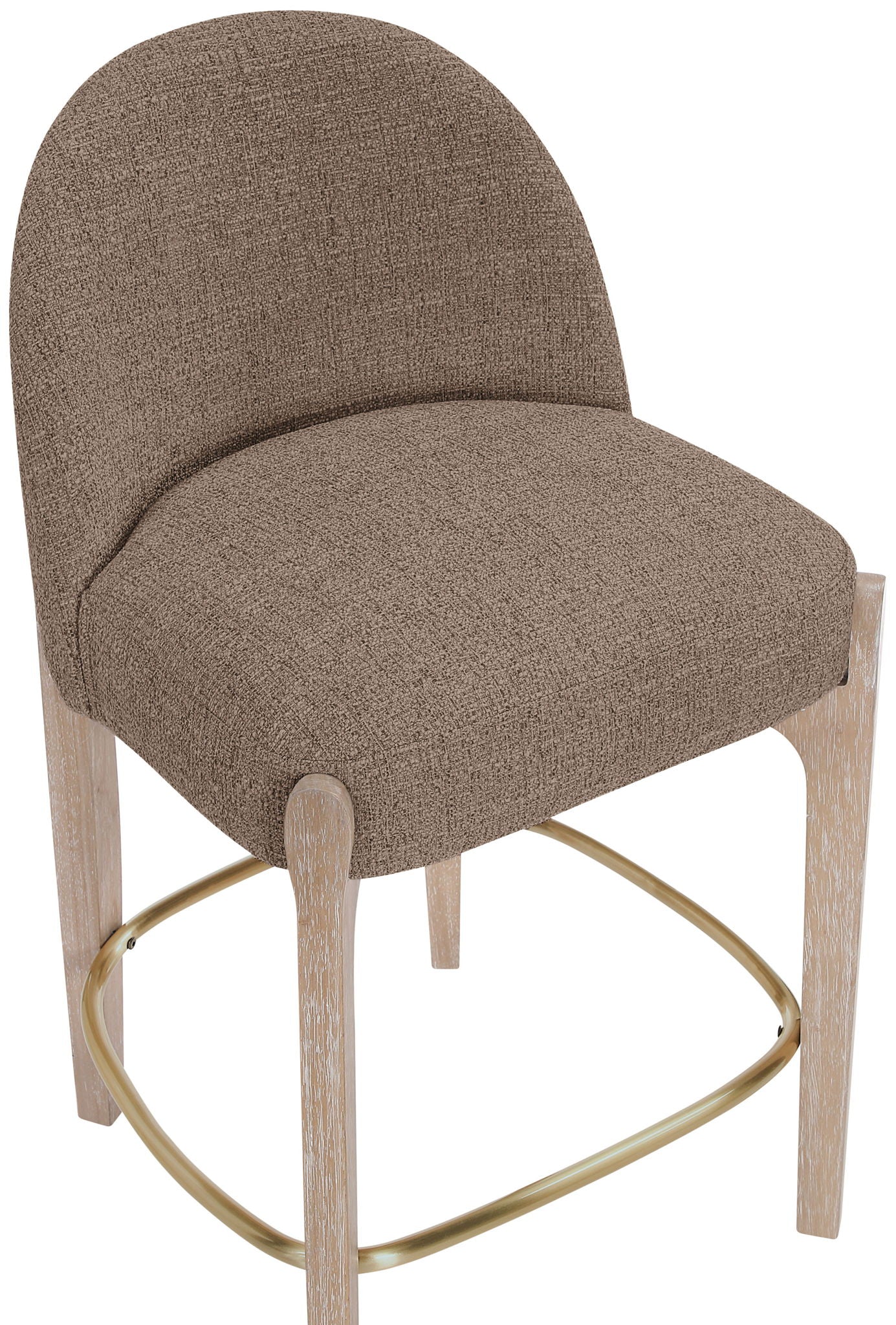 Torino - Counter Stool With Brushed Natural Base