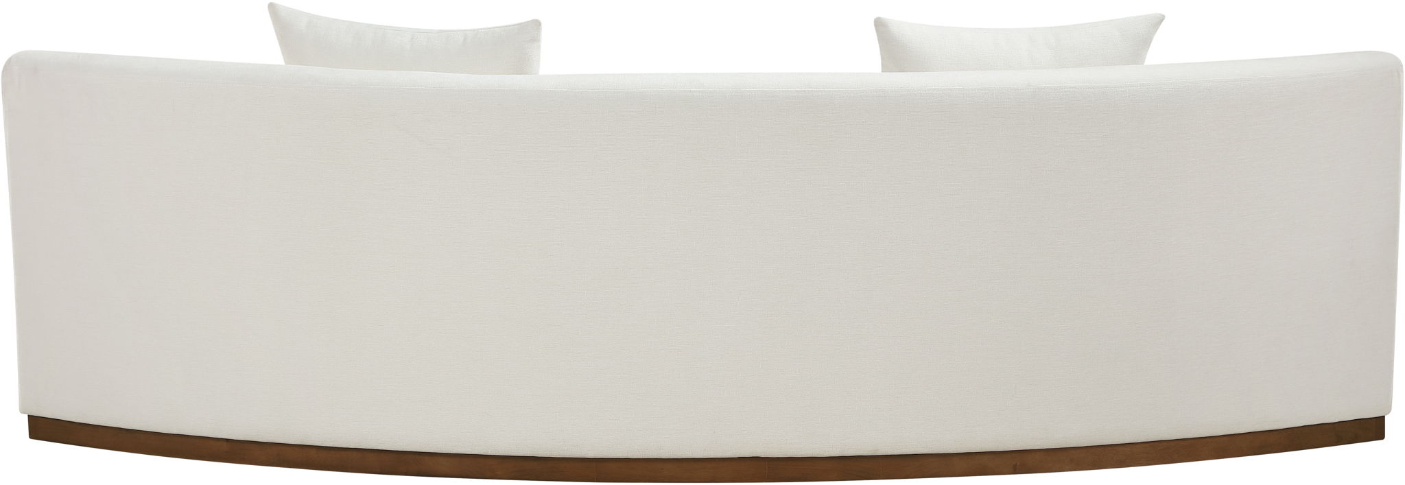 Avanti - 104" Chenille Fabric Upholstered Sofa