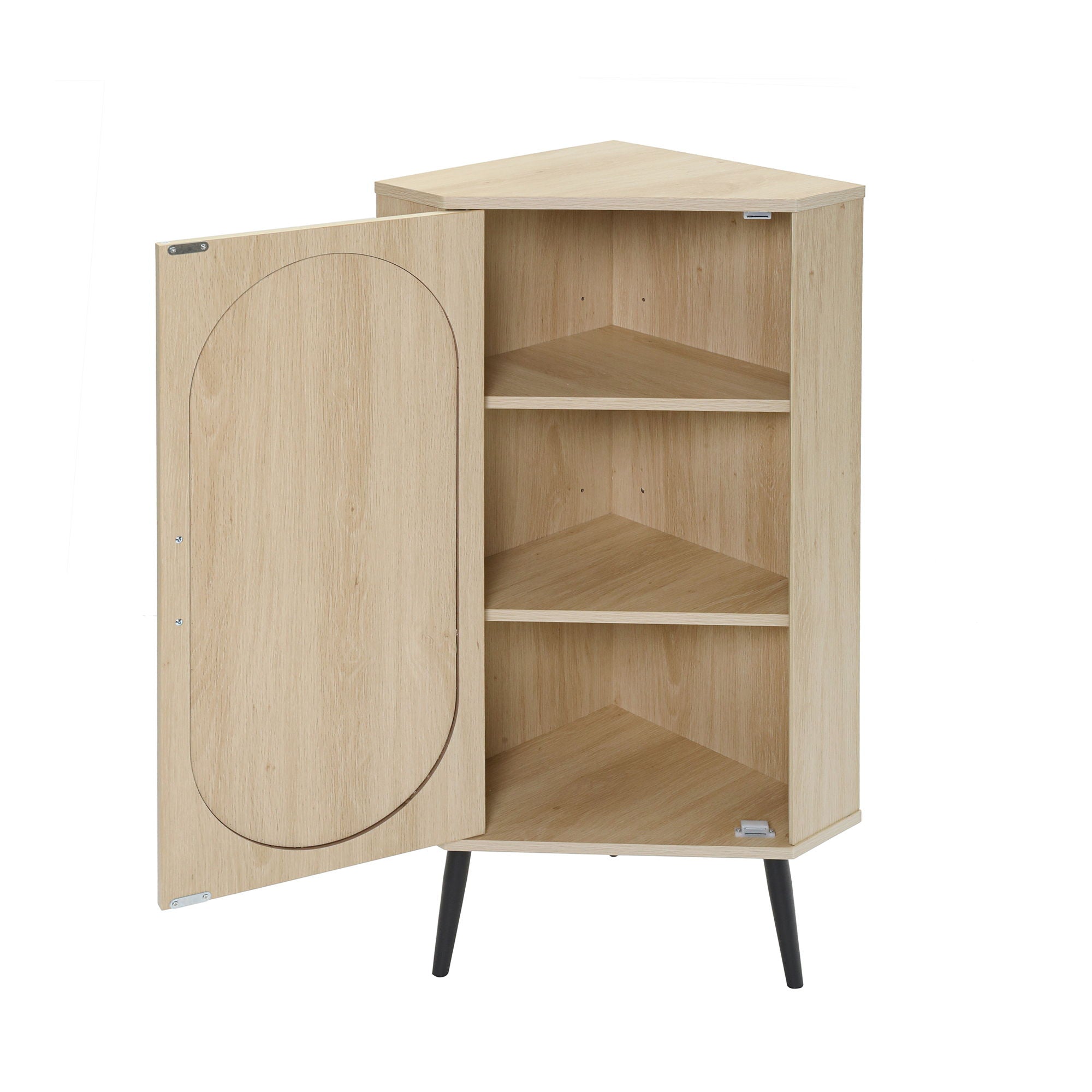 Freestanding Corner Corner Cabinet For Living Room