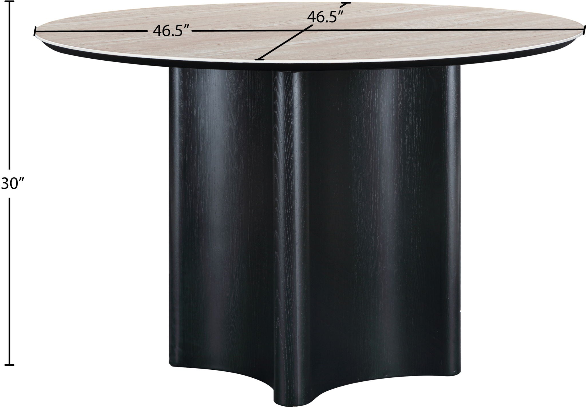 Corvina - Square Oak Veneer Dining Table
