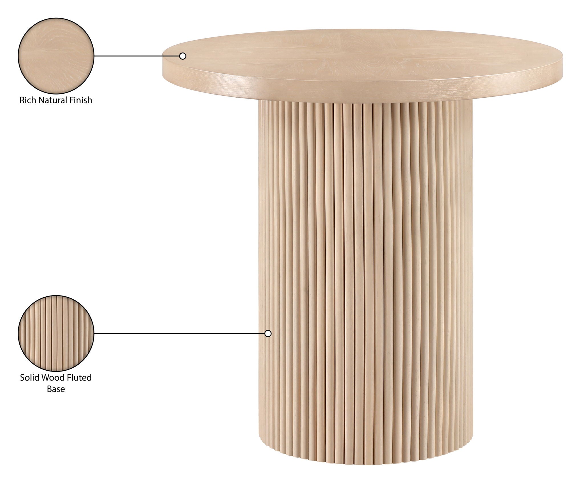 Belinda - Oak Veneer Table