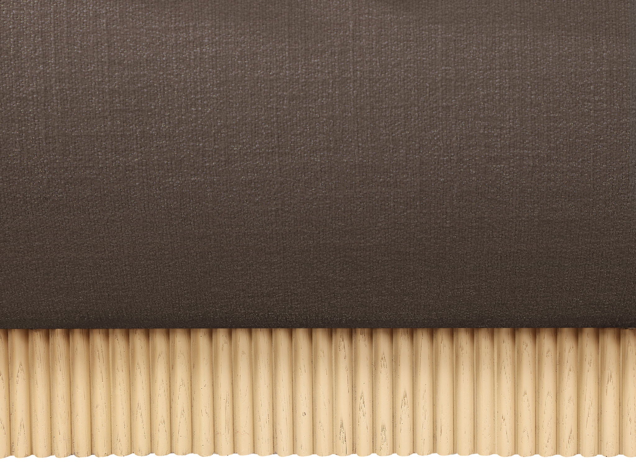 Rigby - Linen Bed With Natural Base