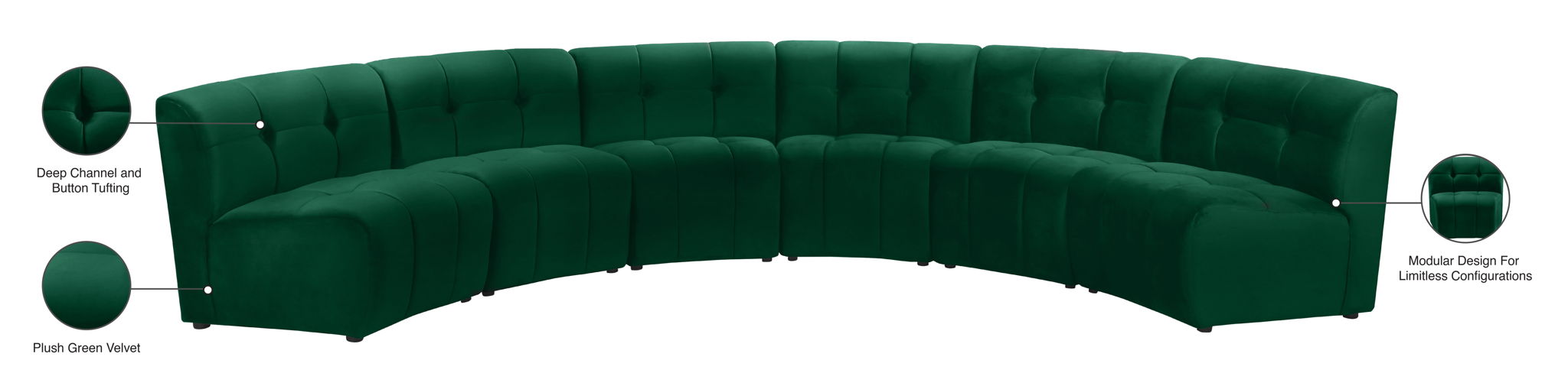 Limitless - 6 Pc. Modular Sectional