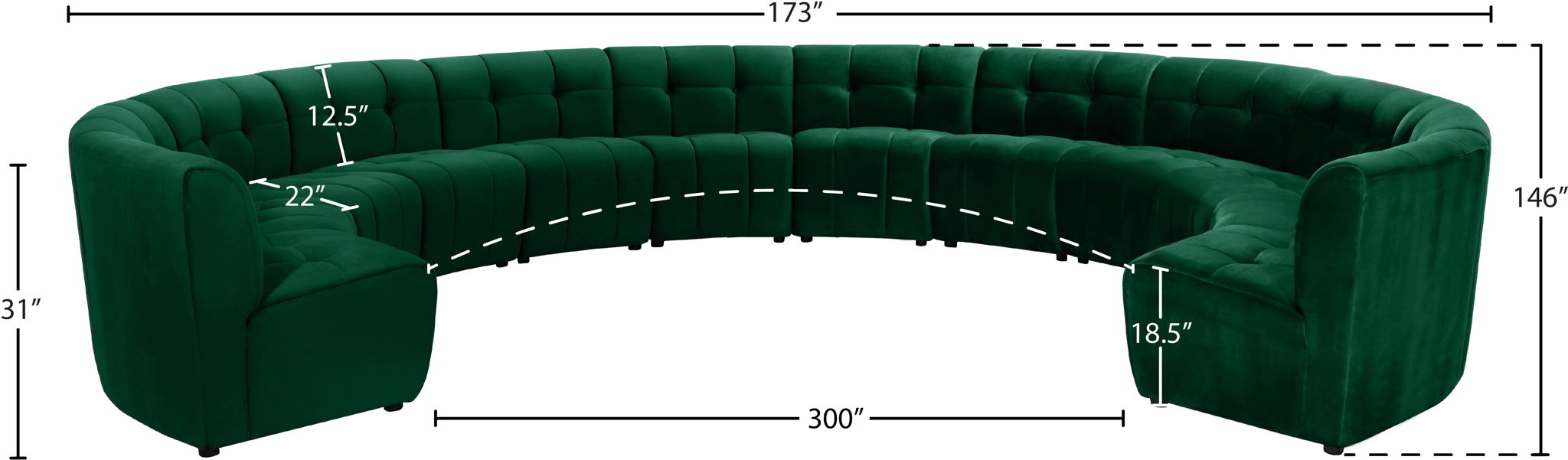 Limitless - 12 Pc. Modular Sectional