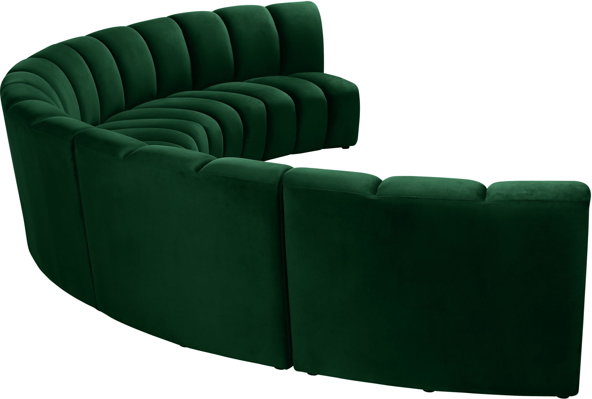 Infinity - 5 Piece Velvet Modular Sectional
