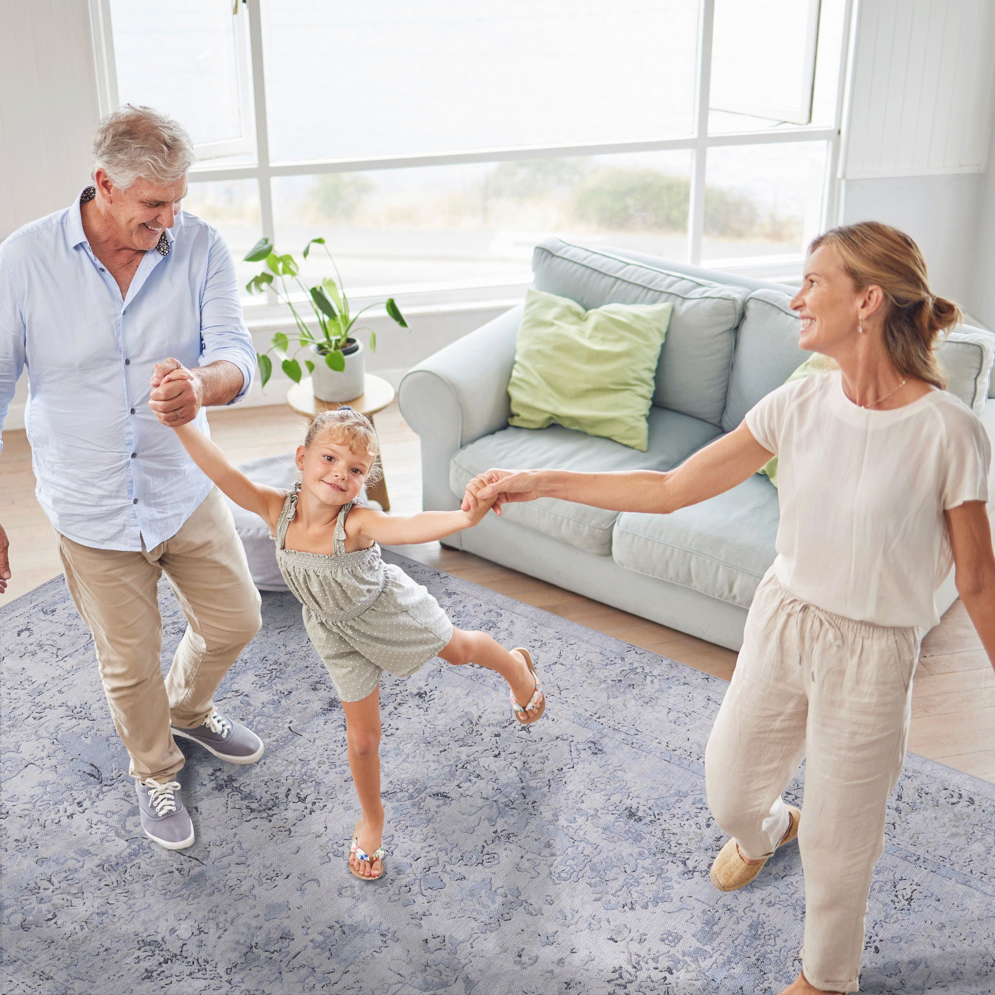 Maval - Area Rug, Washable