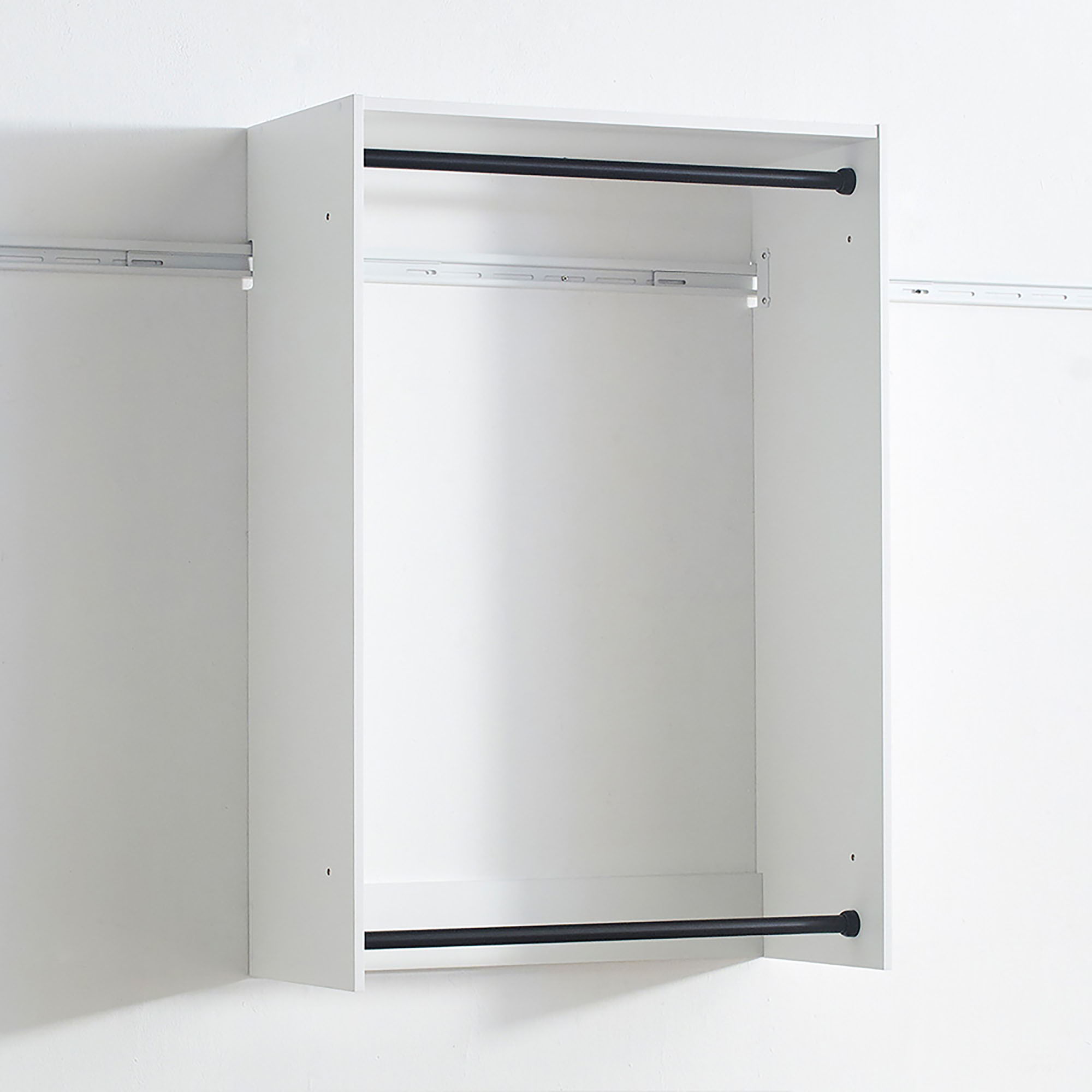 Devi - Wall Mounted Wood Closet System & Modular Units