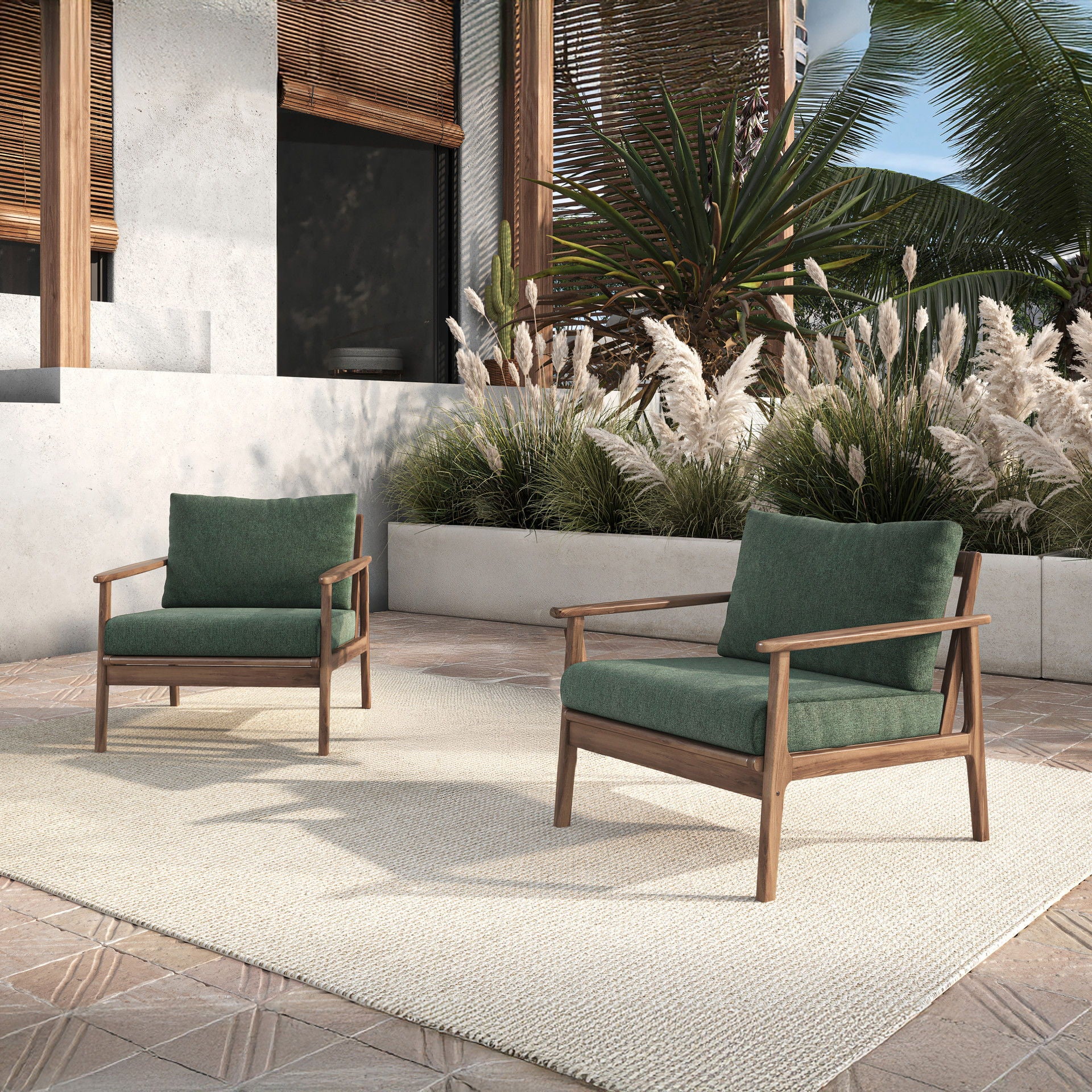 Ashton - Patio Club Chair (Set of 2)